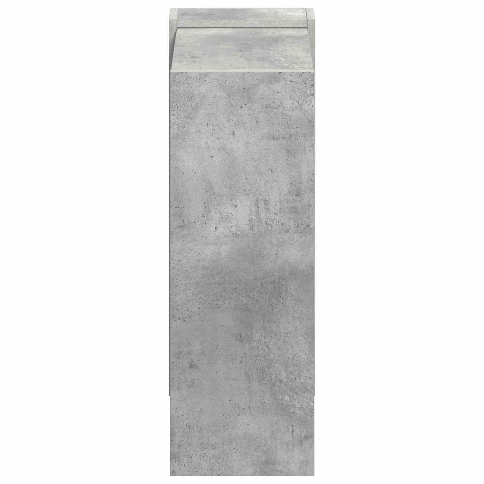 Knygų lentyna Betono pilka 52 x 25 x 71,5 cm Apdirbta mediena