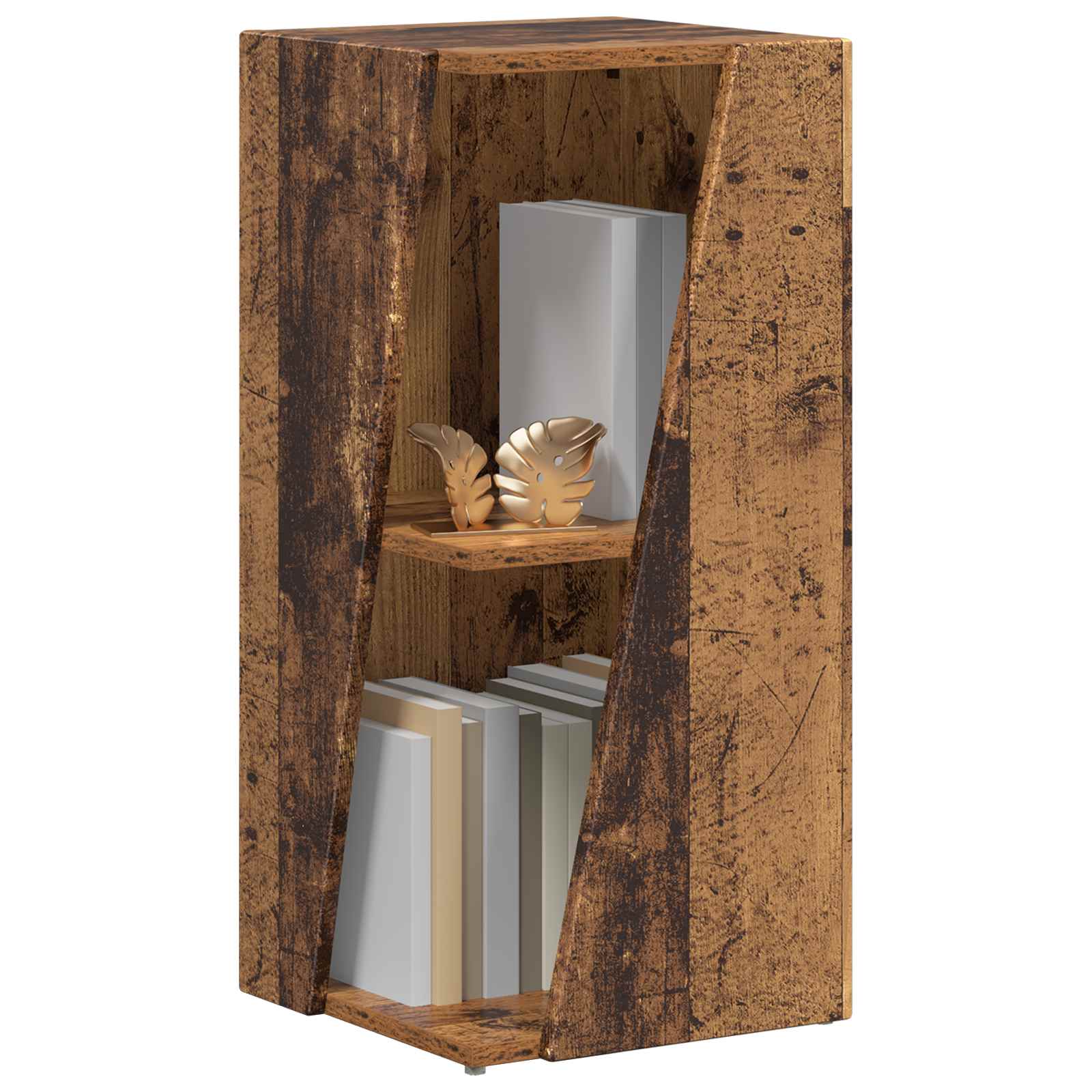 Sānu plaukts Vecs koks 33 x 32 x 70,5 cm Apstrādāta koksne