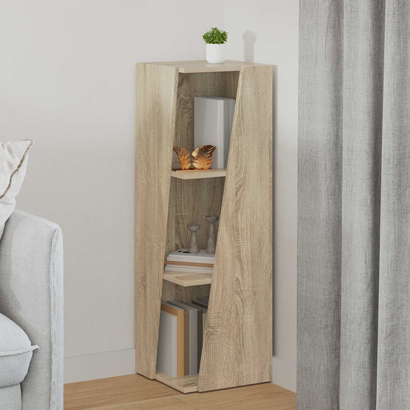 Side shelf Sonoma oak 33 x 32 x 100.5 cm