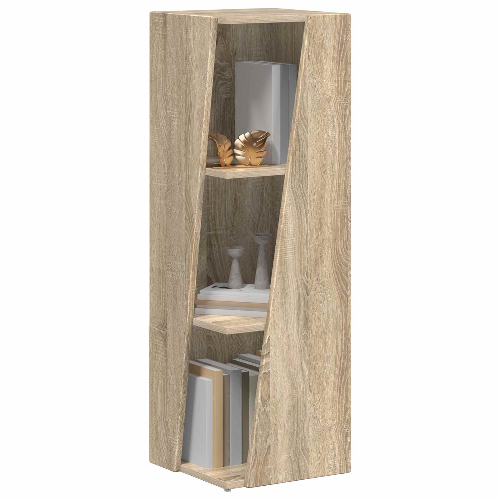 Side shelf Sonoma oak 33 x 32 x 100.5 cm
