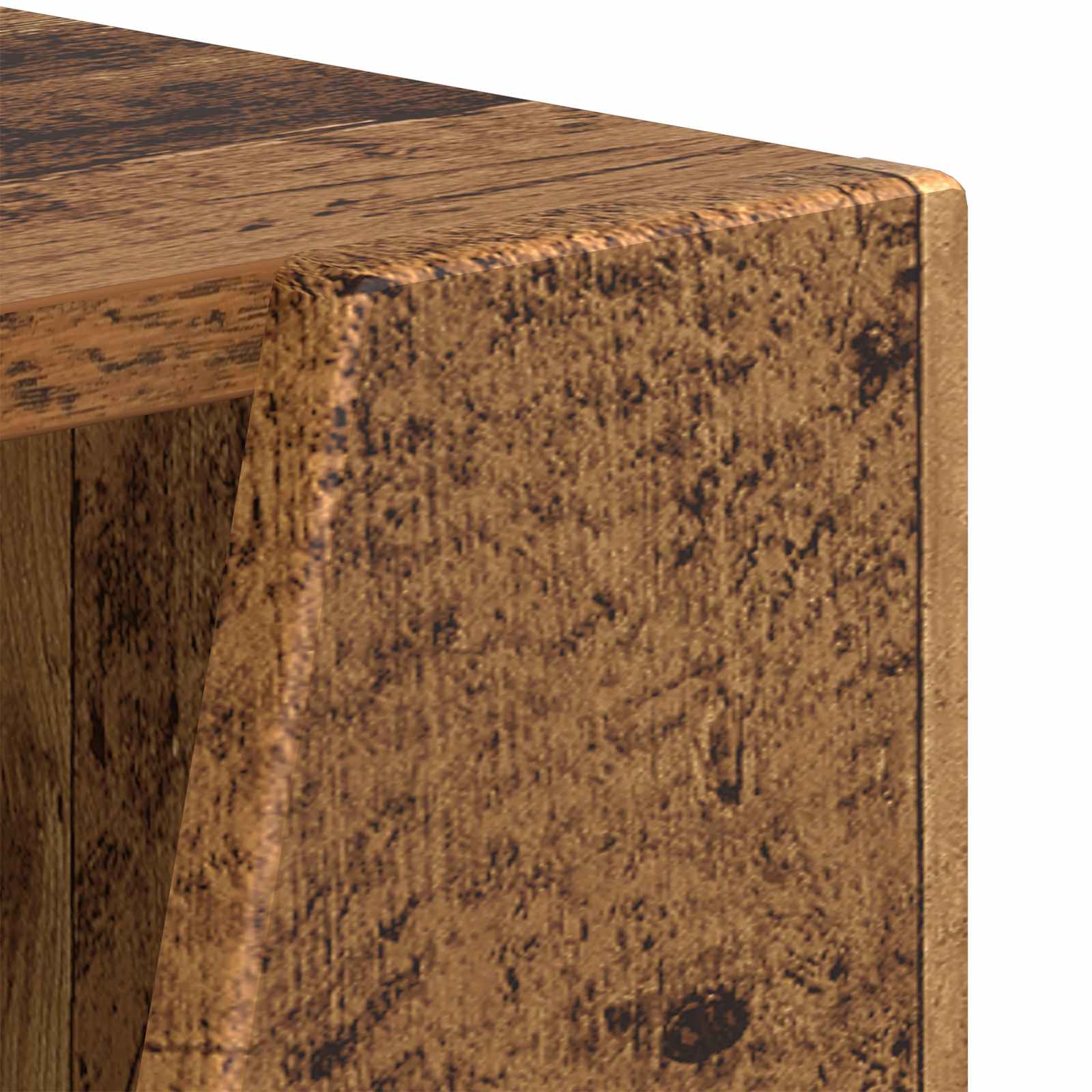 Sānu plaukts Vecs koks 33 x 32 x 100,5 cm