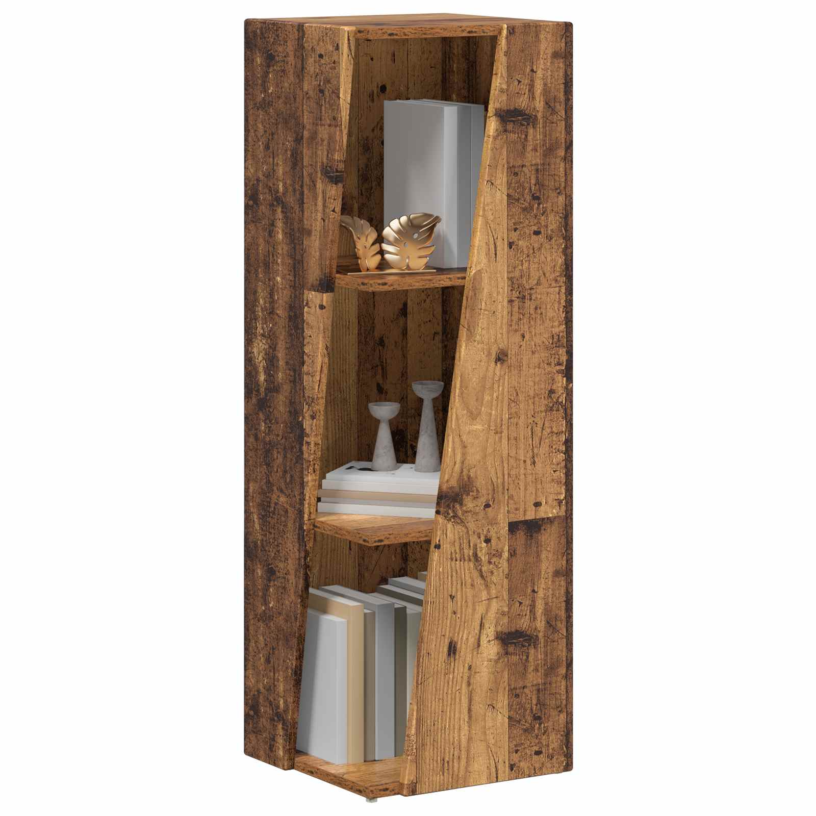 Sānu plaukts Vecs koks 33 x 32 x 100,5 cm