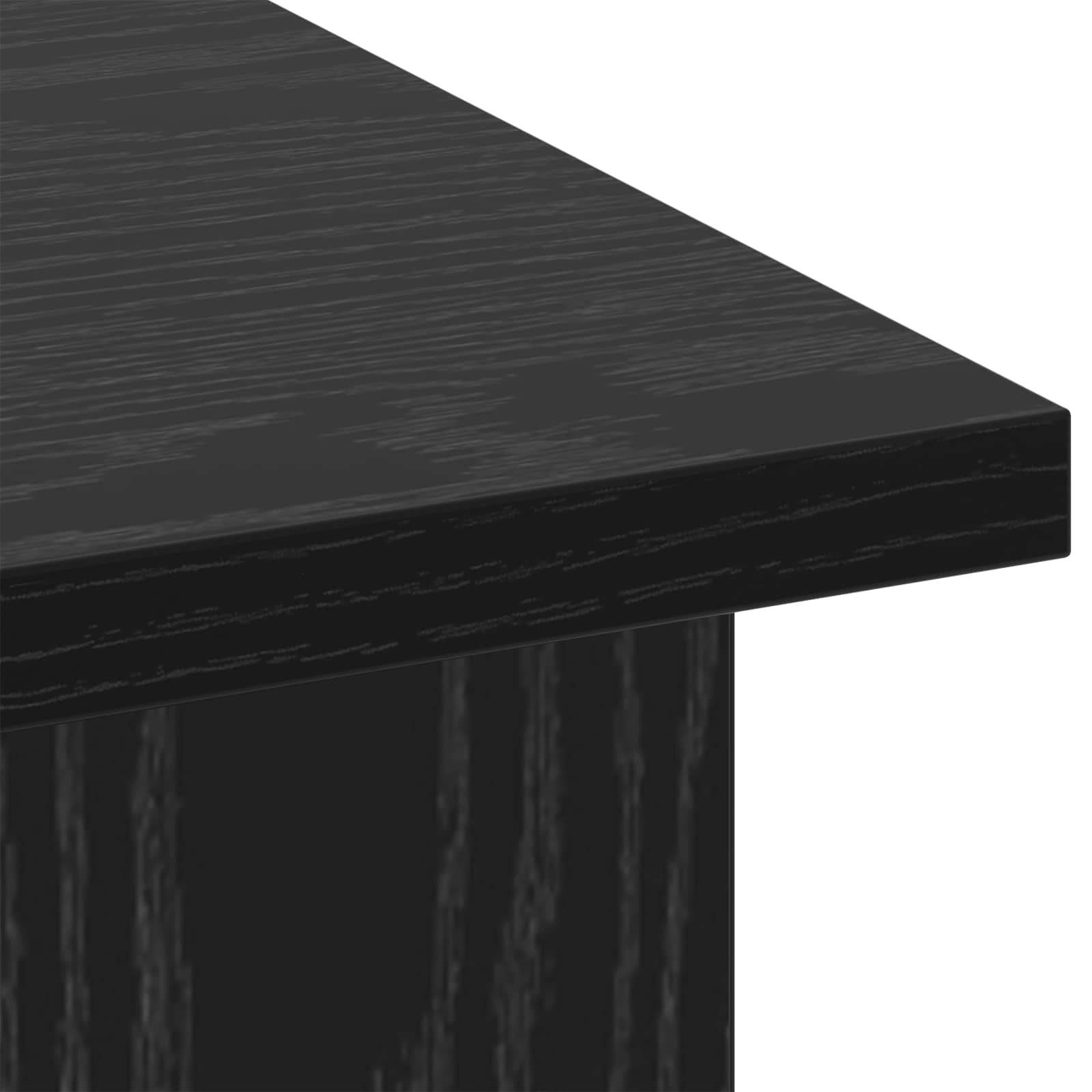 Televizoriaus stovas Juodas ąžuolas 100 x 40 x 50 cm