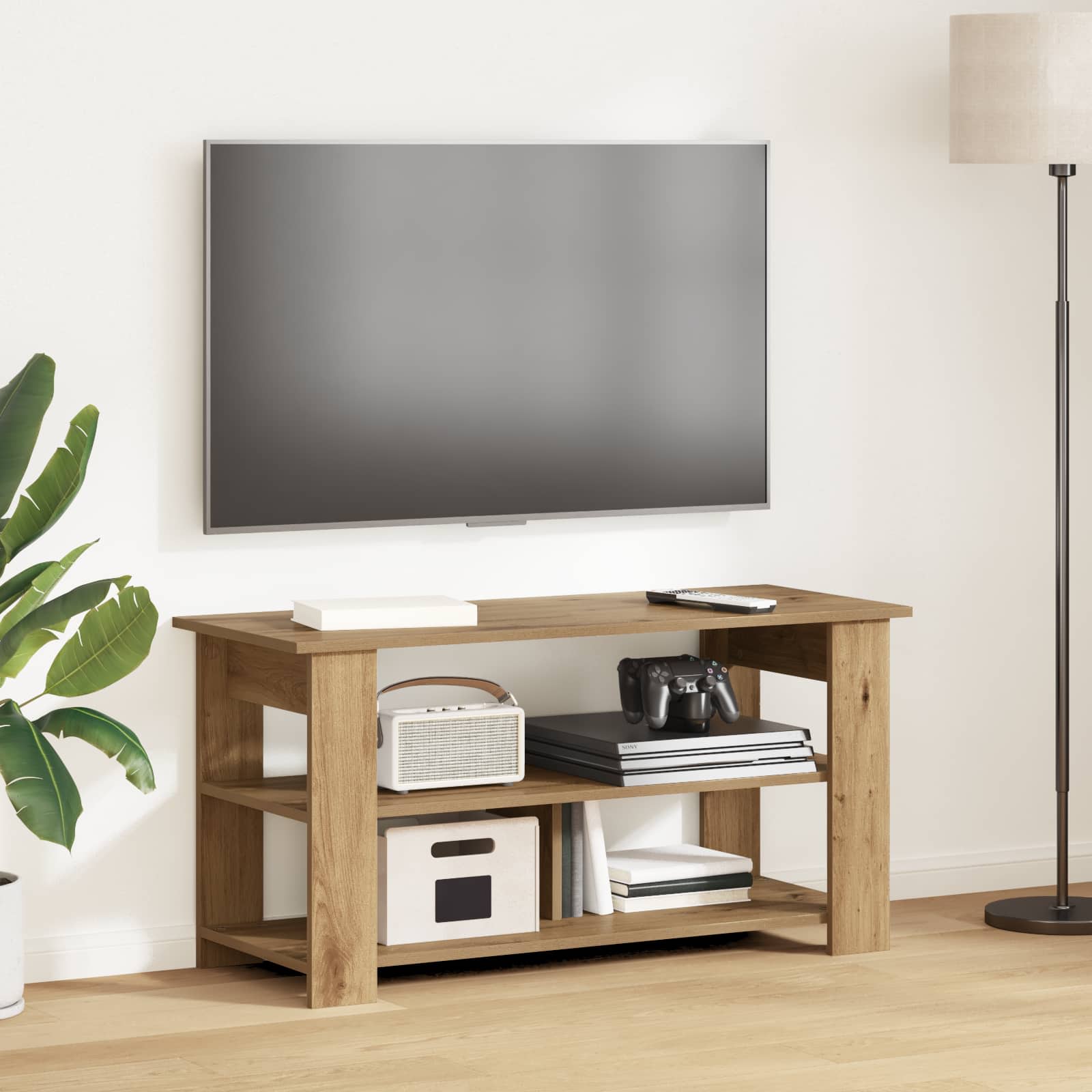 Televizoriaus stovas 100 x 40 x 50 cm Amatininkų ąžuolas