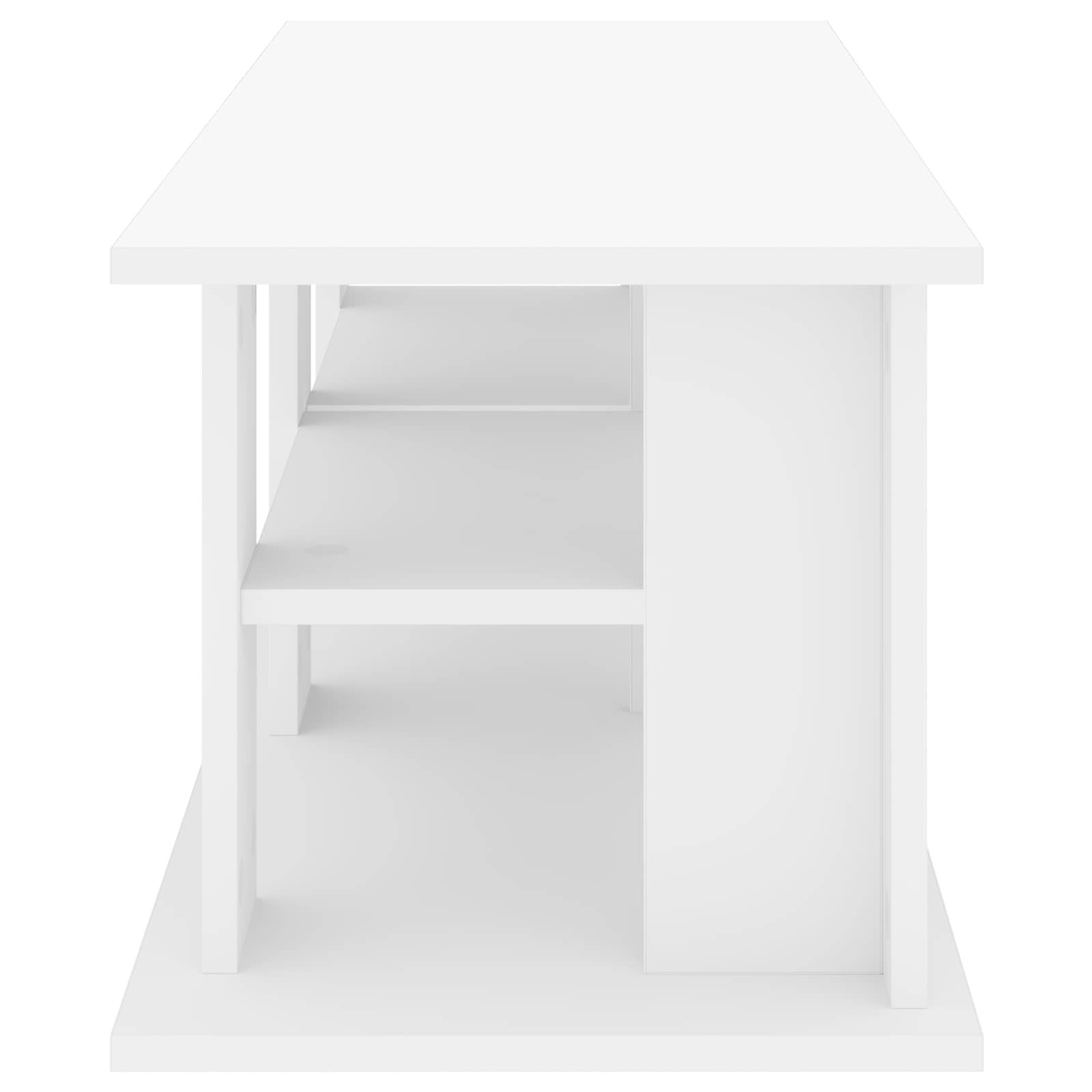 Televizora statīvs Balts 96 x 35 x 33,5 cm
