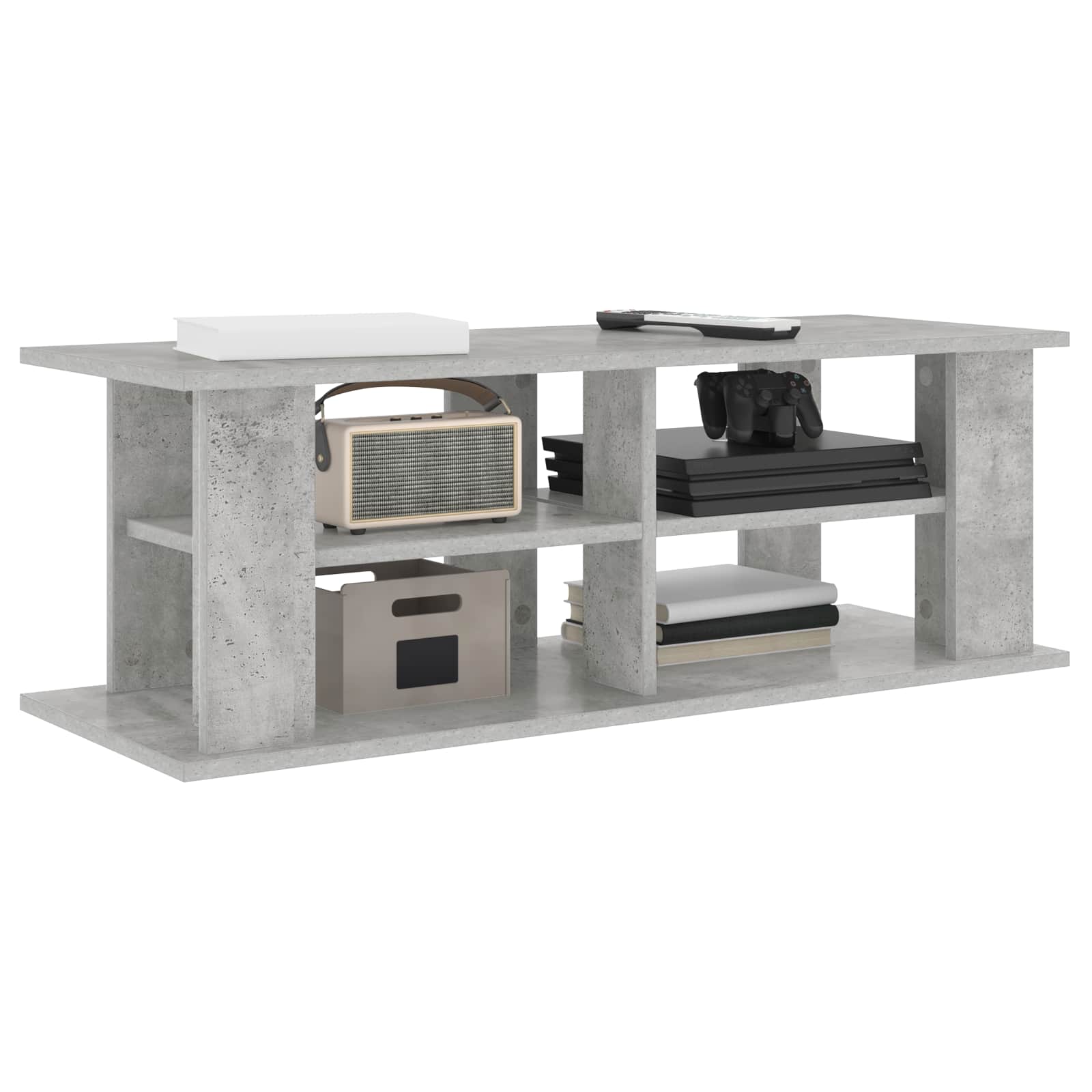 Televizoriaus stovas Betono pilka 96 x 35 x 33,5 cm