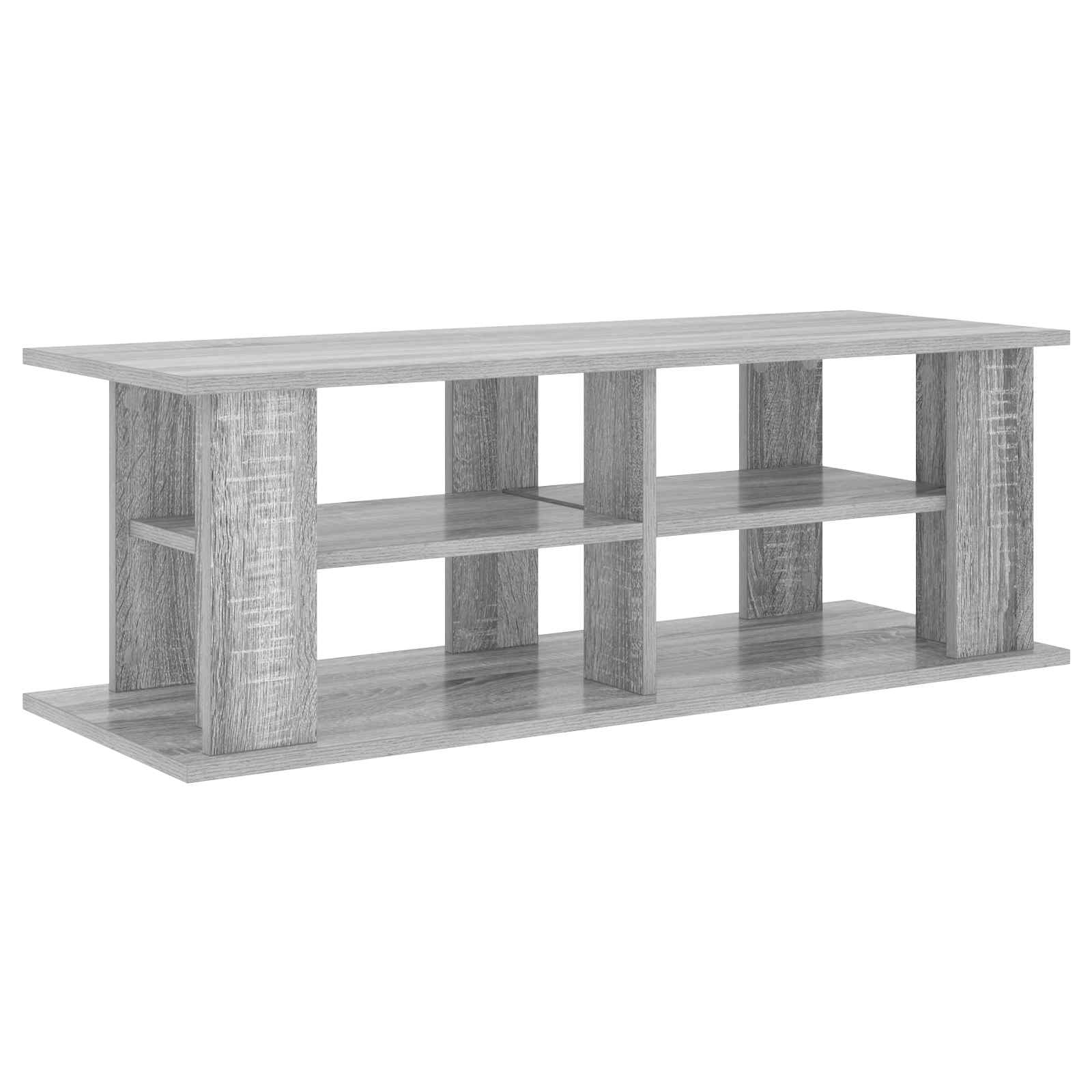TV Stand Gray Sonoma 96 x 35 x 33.5 cm