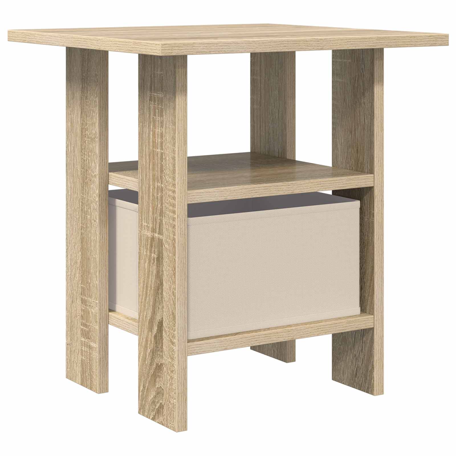 Naktinis staliukas 2 pcs Sonoma ąžuolas 41 x 40 x 45 cm