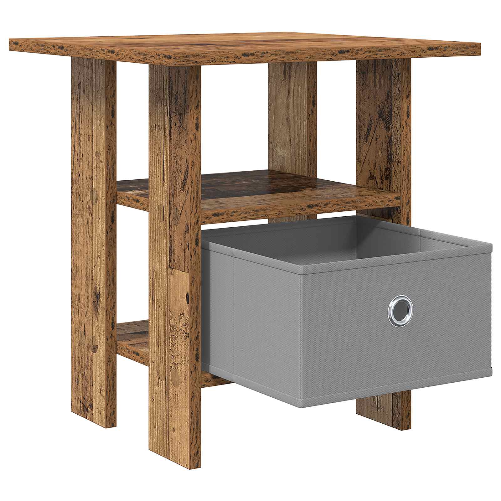 Naktsskapītis Senais koks 41 x 40 x 45 cm Apstrādāta koksne