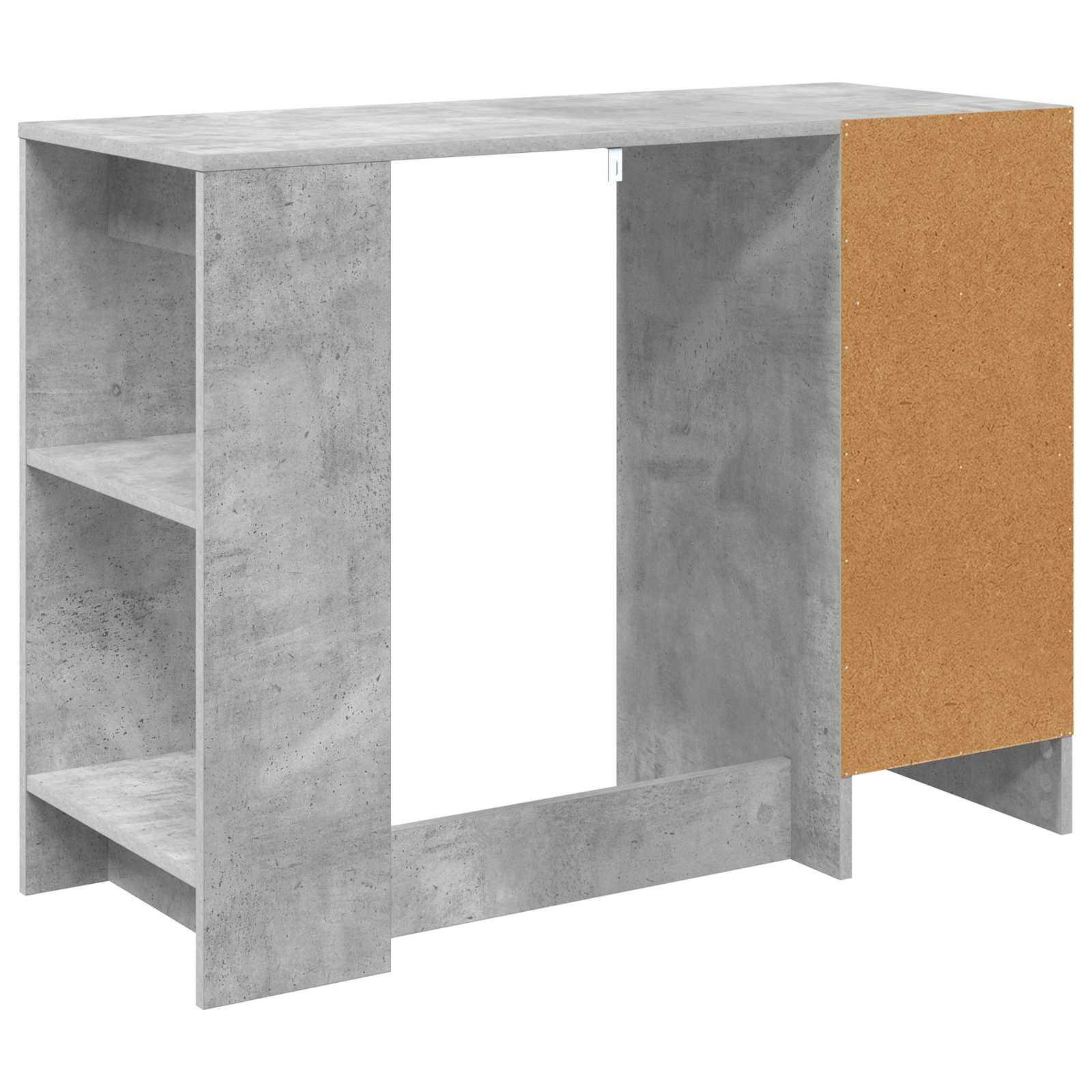Stalas Betono pilka 100 x 40 x 75 cm Apdirbta mediena