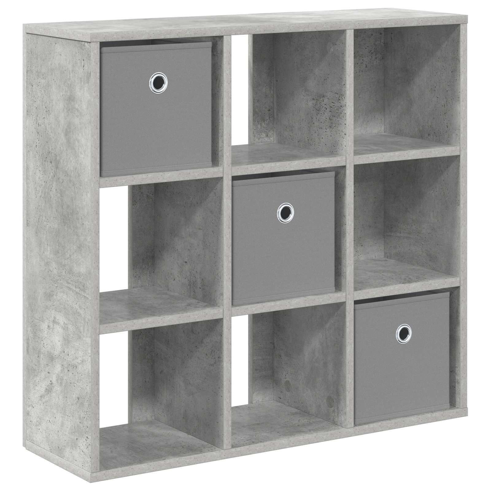 Kabalas su stalčių Betono pilka 73,5 x 24 x 69,5 cm
