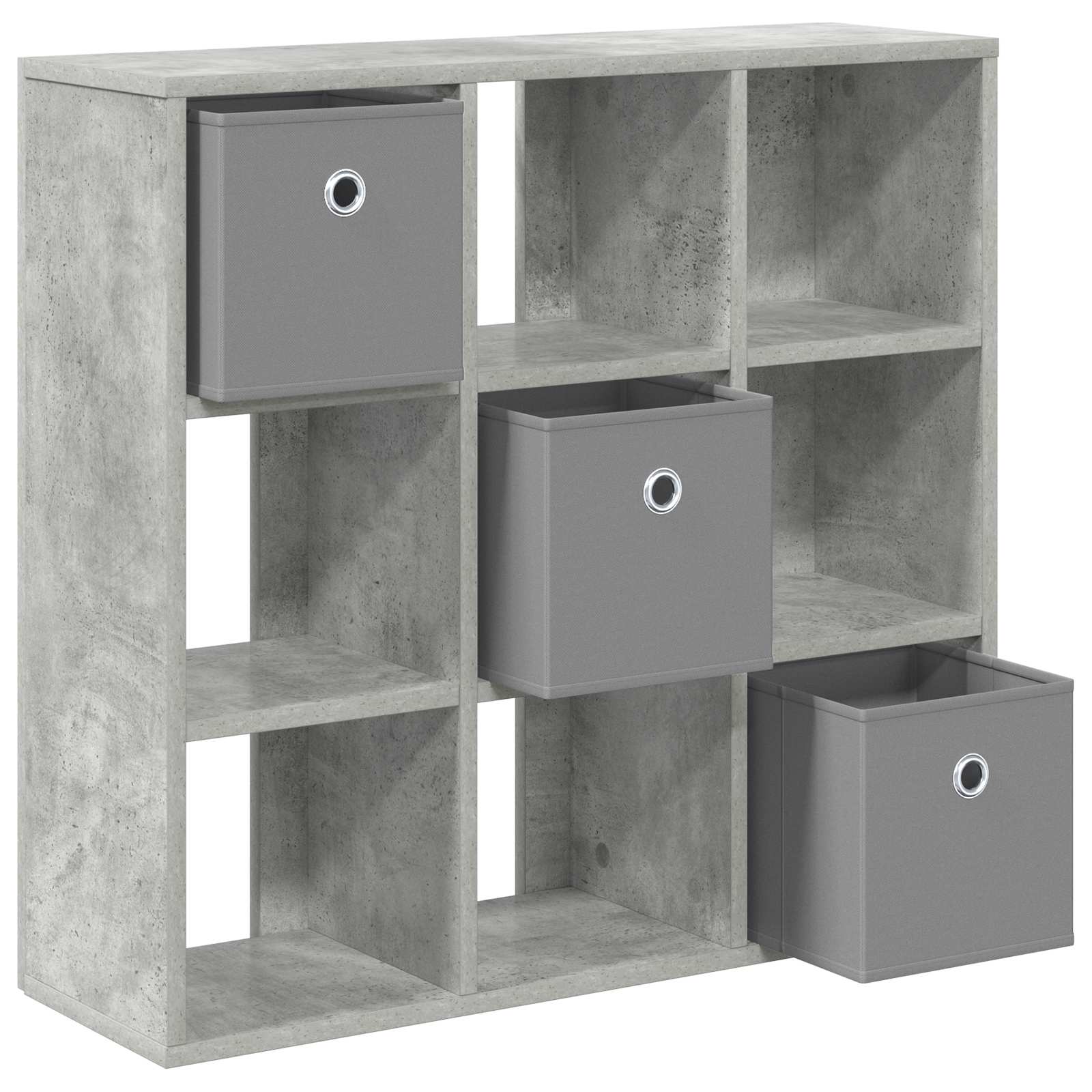 Kabalas su stalčių Betono pilka 73,5 x 24 x 69,5 cm