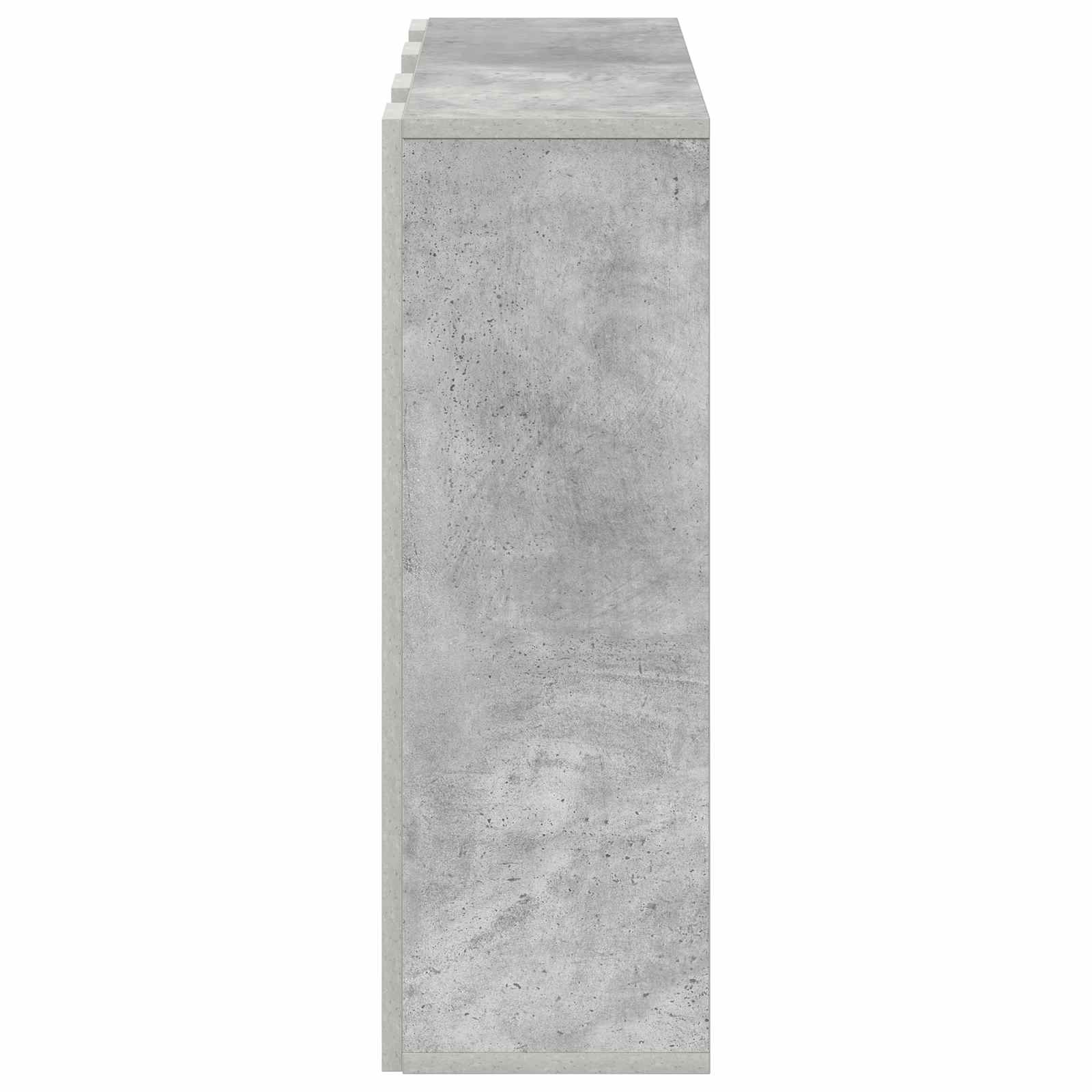 Kabalas su stalčių Betono pilka 73,5 x 24 x 69,5 cm