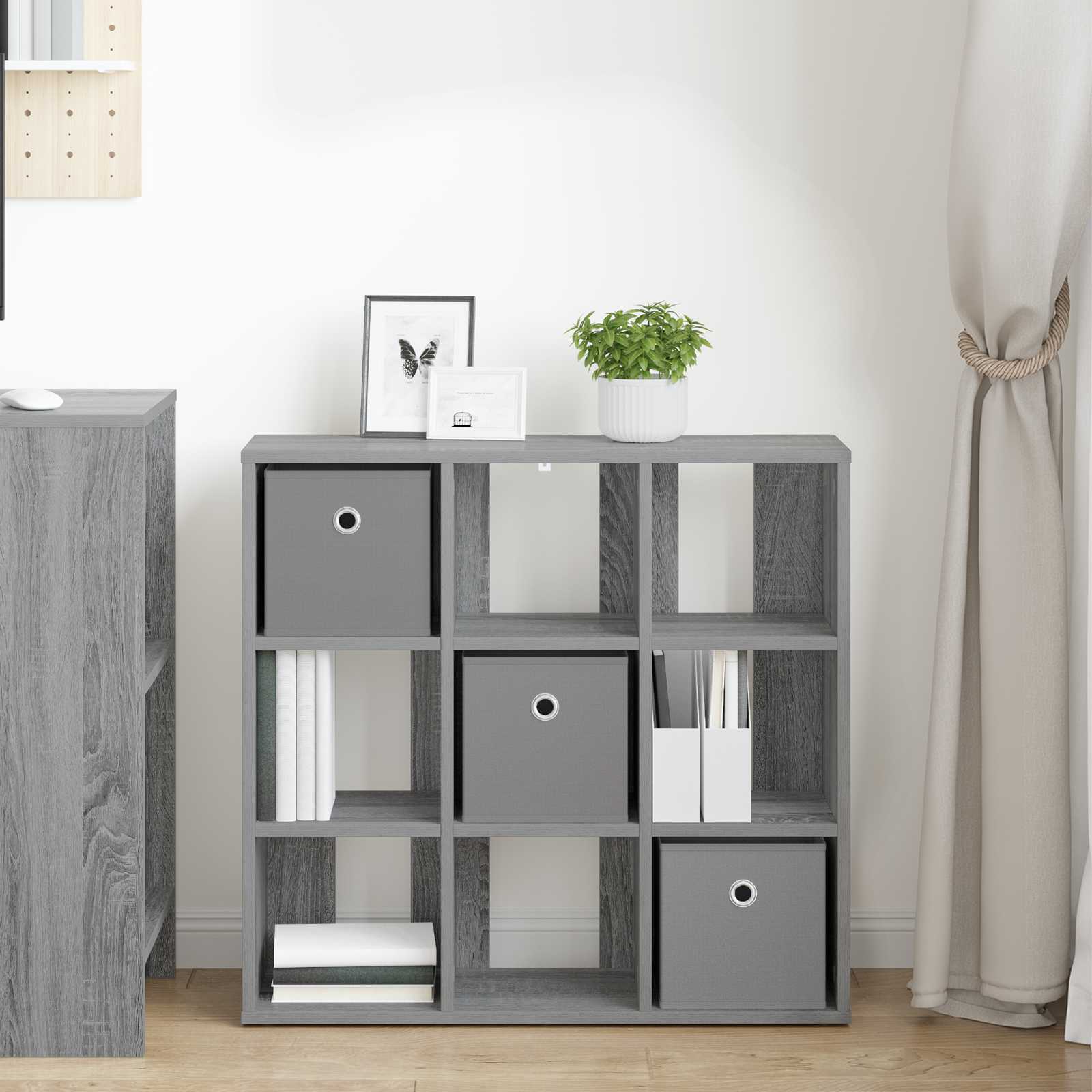 Kumode ar atvilktnēm Pelēka Sonoma 73,5 x 24 x 69,5 cm