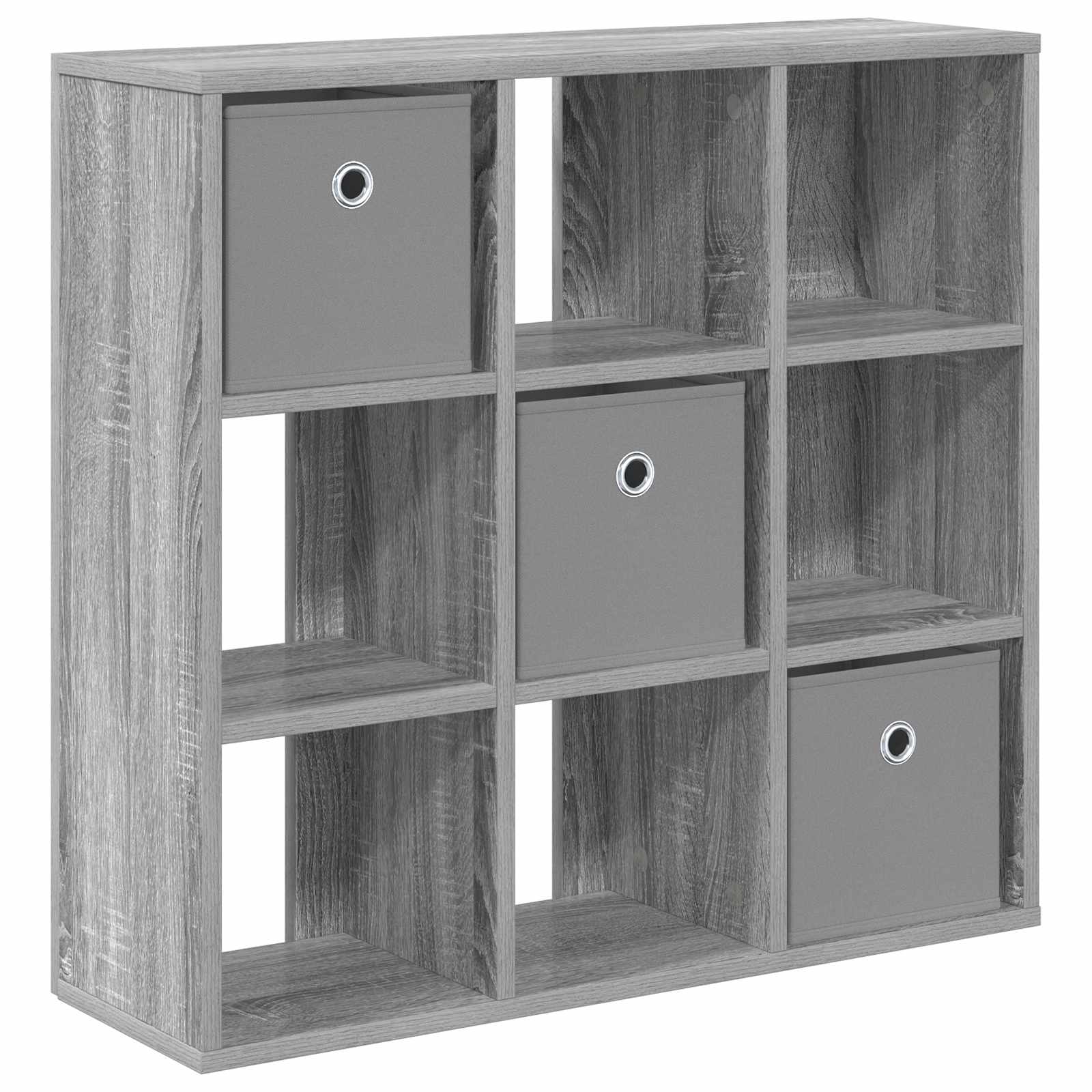 Kumode ar atvilktnēm Pelēka Sonoma 73,5 x 24 x 69,5 cm