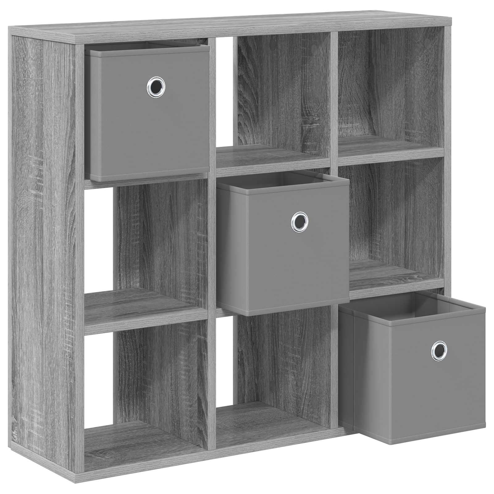 Kumode ar atvilktnēm Pelēka Sonoma 73,5 x 24 x 69,5 cm