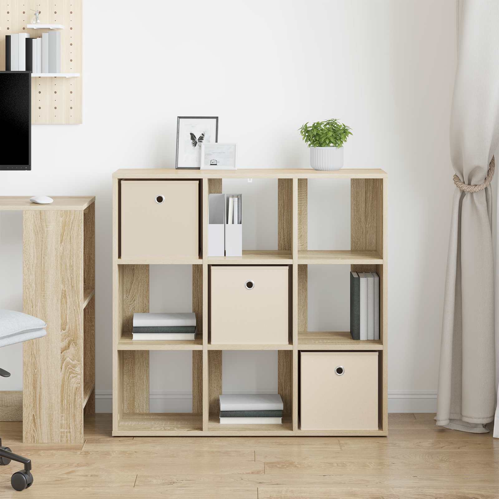 Kumode ar atvilktnēm ozols Sonoma 88,5 x 29 x 84,5 cm