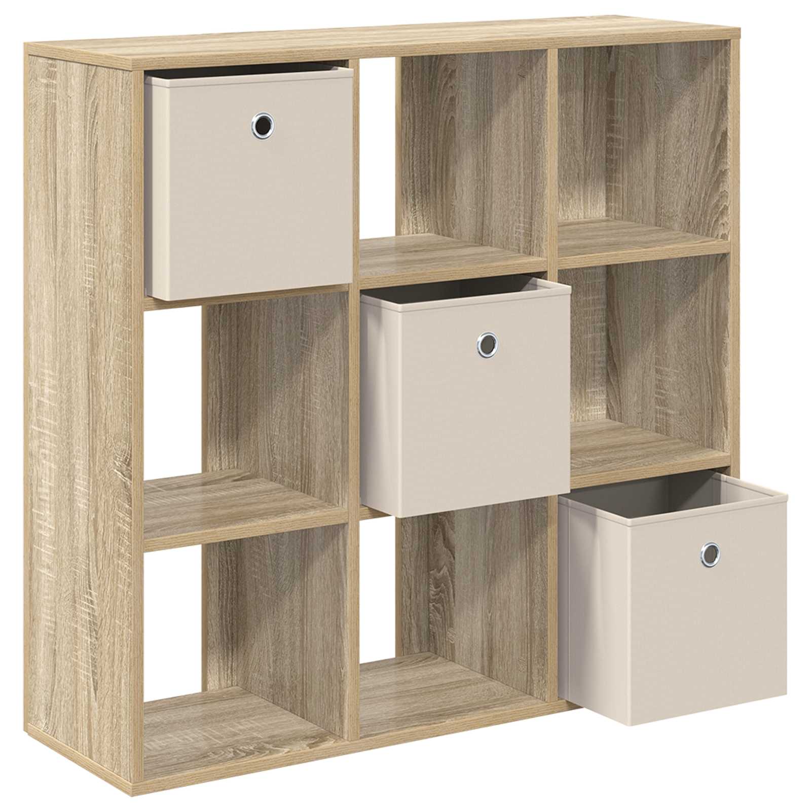 Kumode ar atvilktnēm ozols Sonoma 88,5 x 29 x 84,5 cm