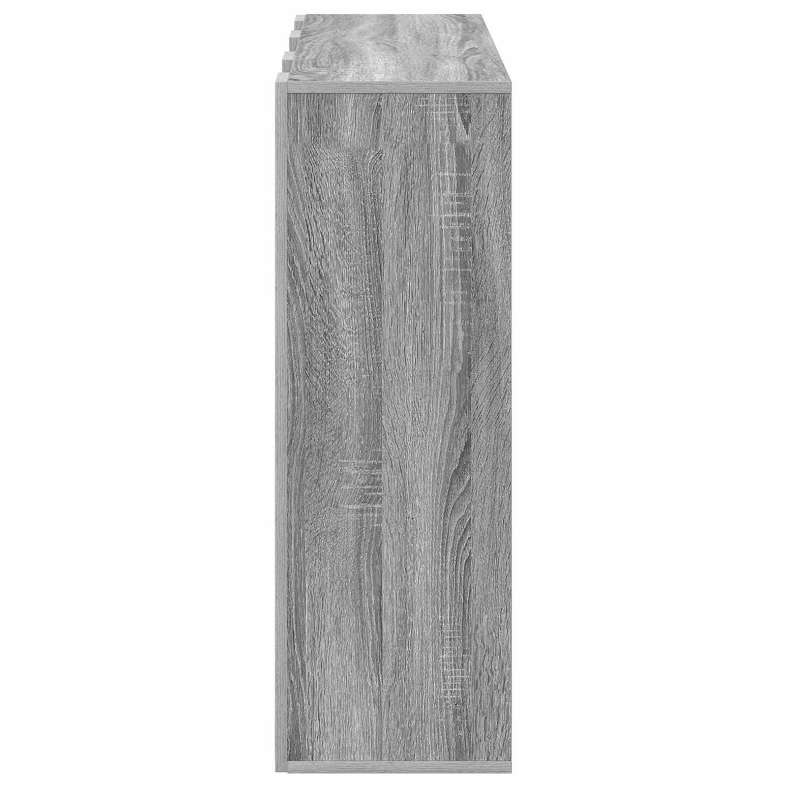 Kumode ar atvilktnēm Pelēka Sonoma 88,5 x 29 x 84,5 cm
