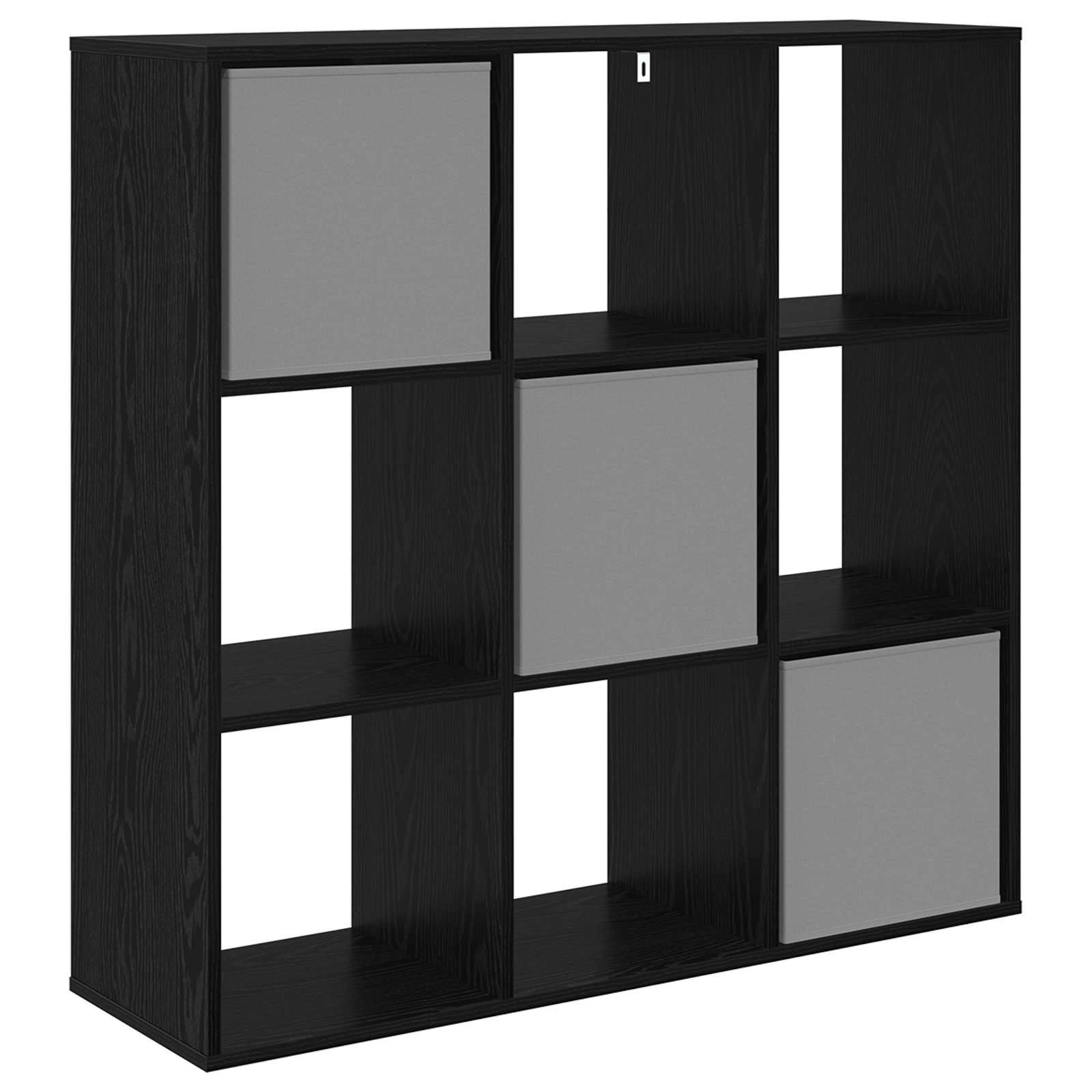 Kumode ar atvilktnēm Melns ozols 102 x 31 x 99,5 cm