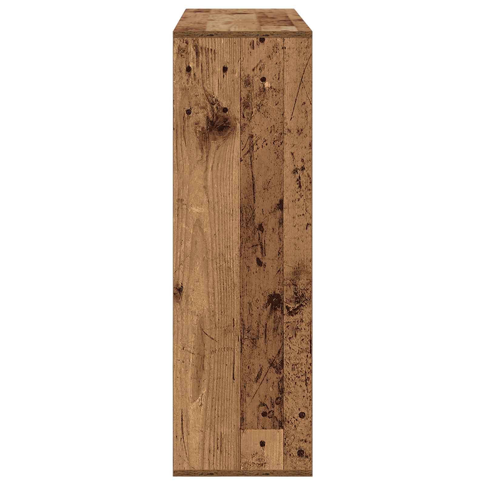 Konsole galds ar atvilktnēm, veca koka, 102 x 31 x 99,5 cm