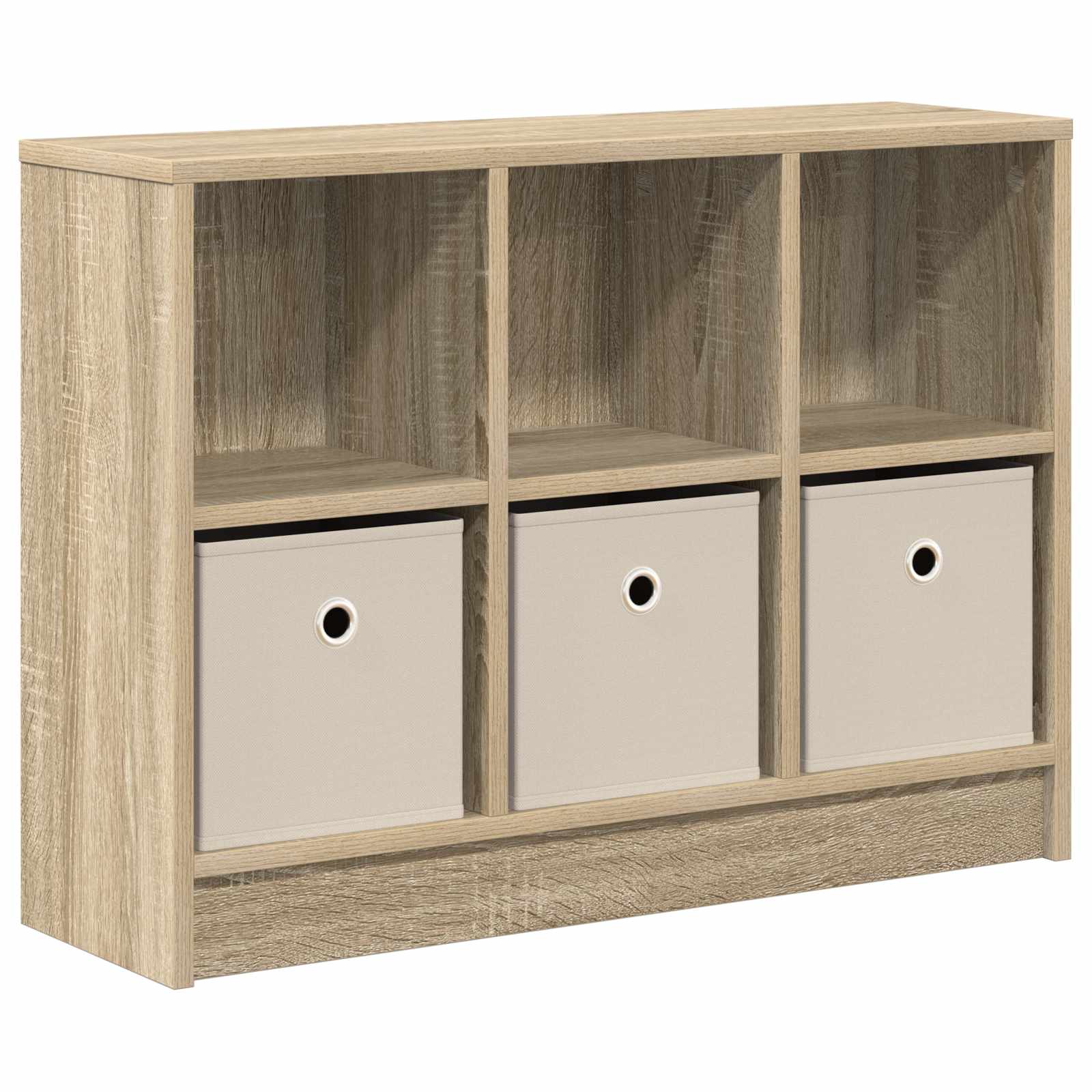 Kumode ar atvilktnēm ozols Sonoma 73,5 x 22,5 x 53,5 cm