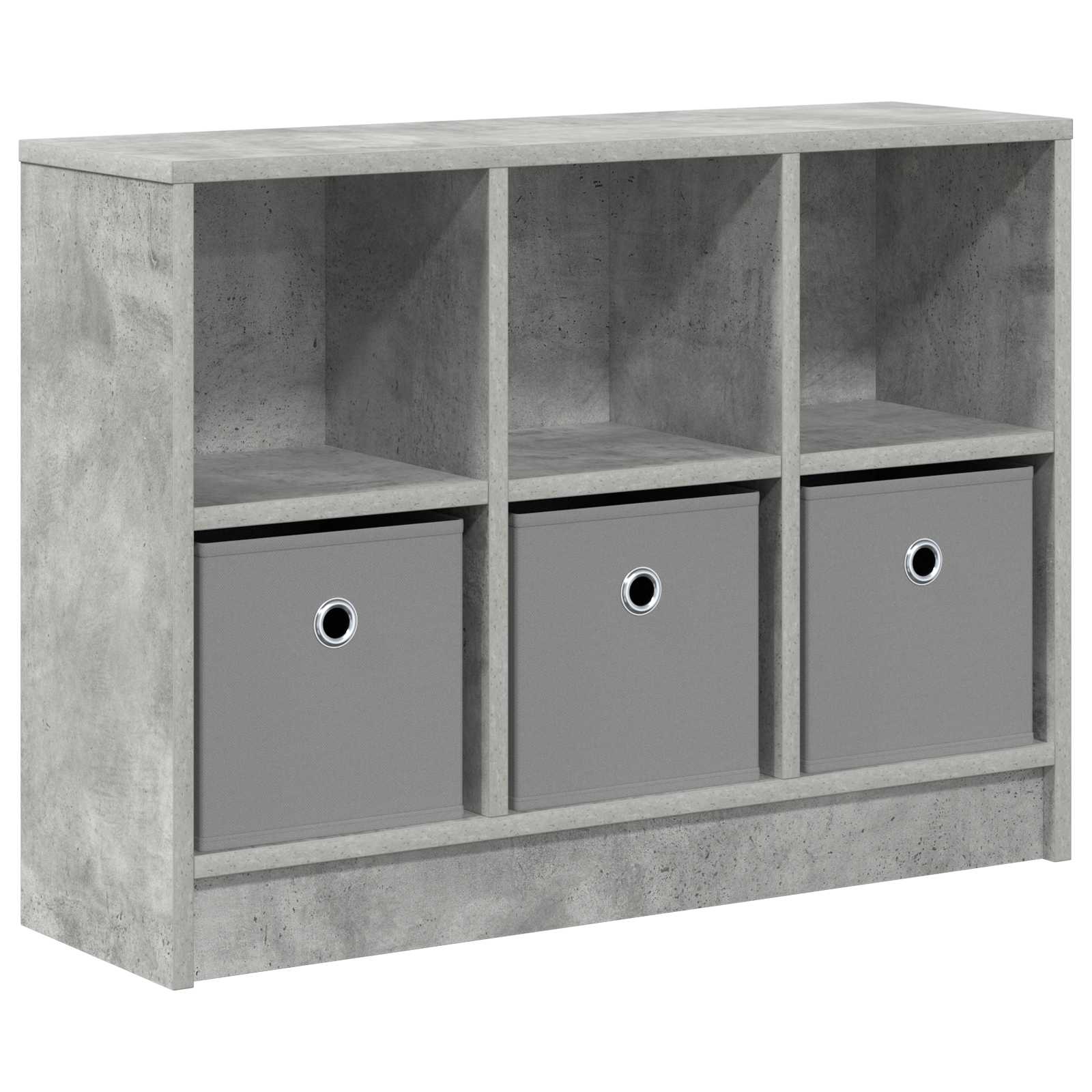 Kabalas su stalčių Betono pilka 73,5 x 22,5 x 53,5 cm