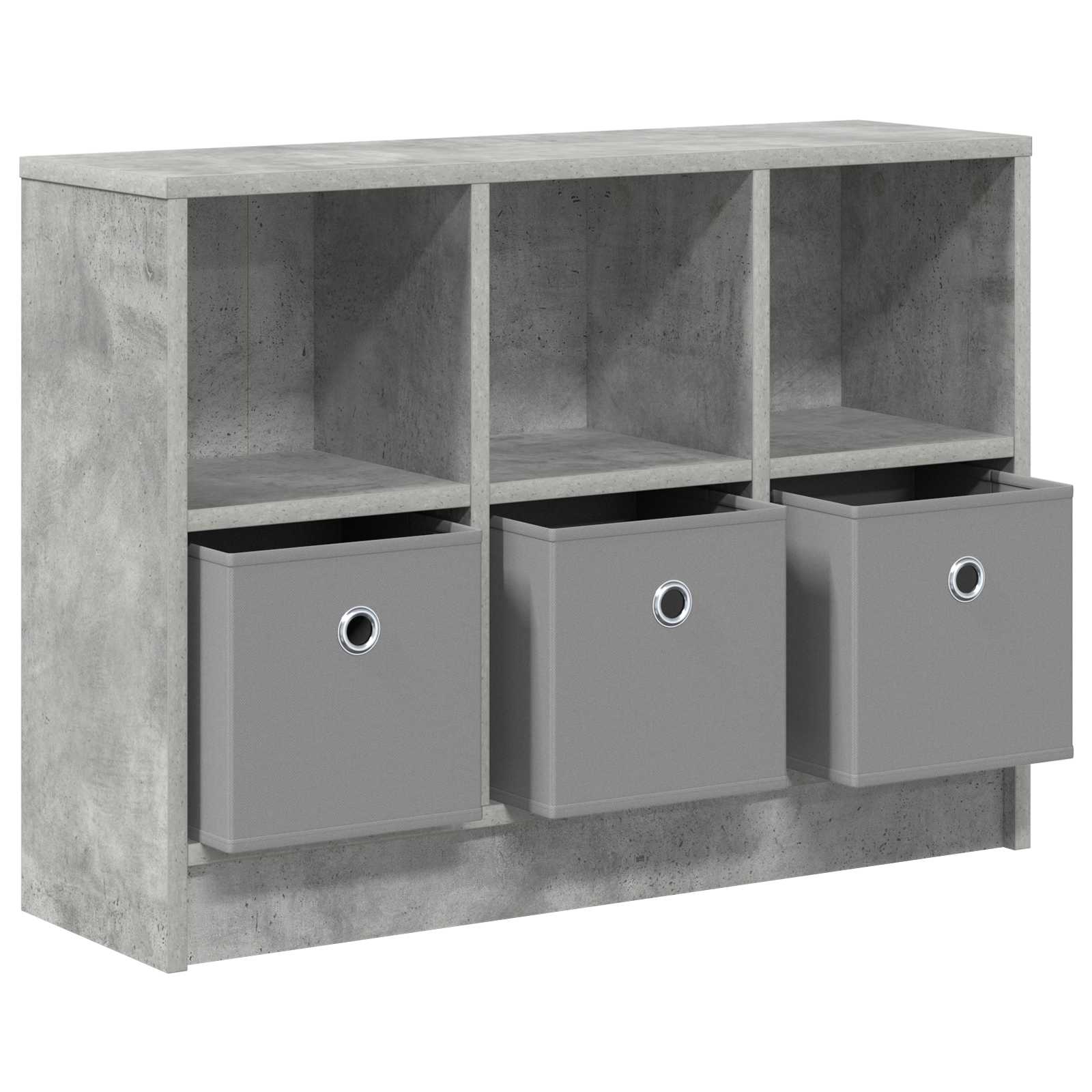 Kabalas su stalčių Betono pilka 73,5 x 22,5 x 53,5 cm