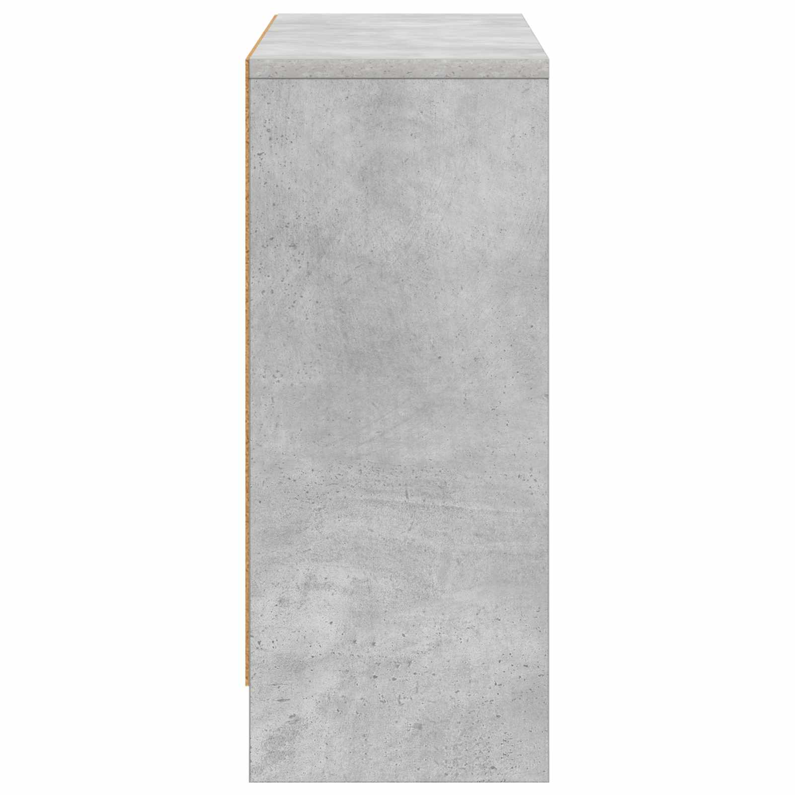 Kabalas su stalčių Betono pilka 73,5 x 22,5 x 53,5 cm