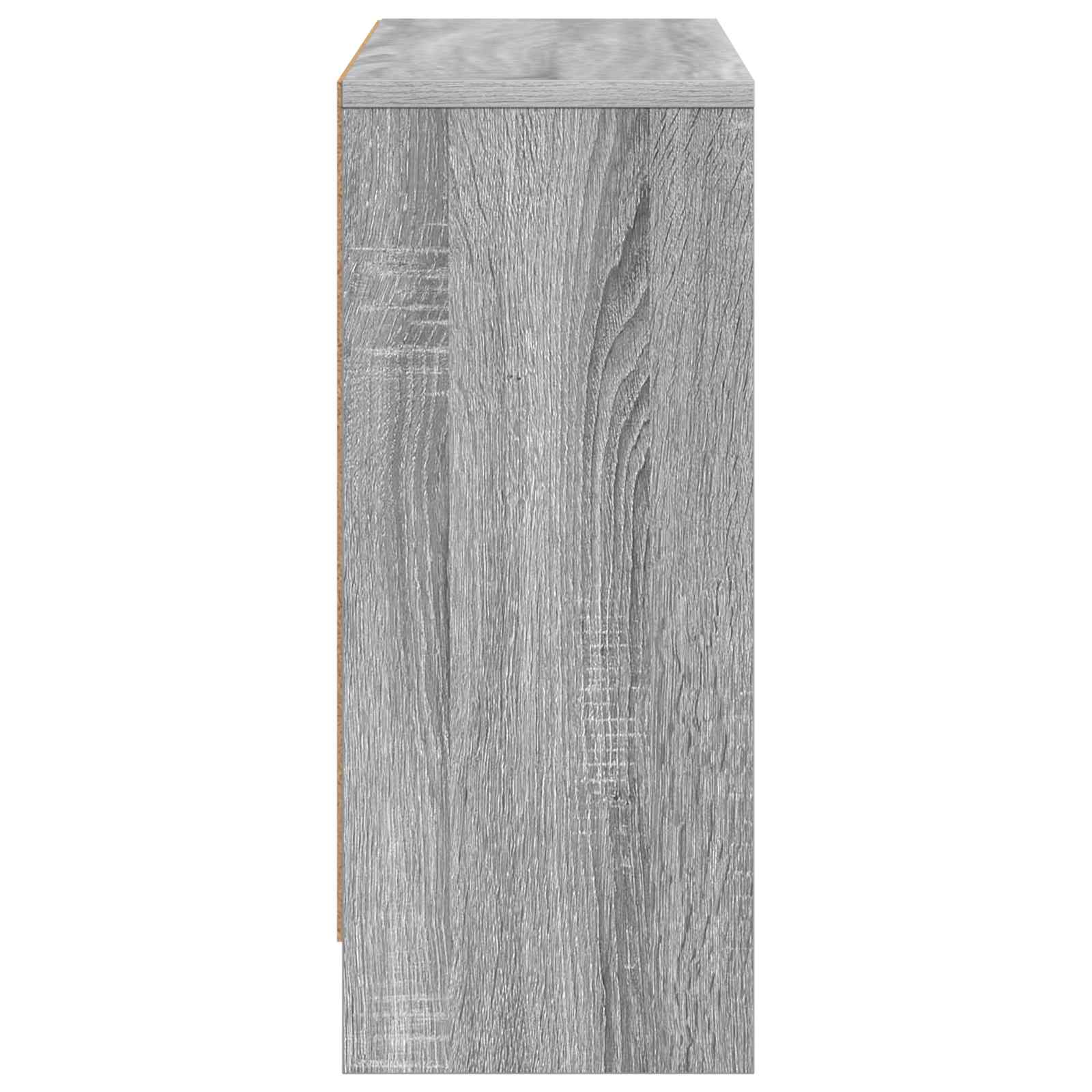 Kumode ar atvilktni Pelēka Sonoma 73,5 x 22,5 x 53,5 cm