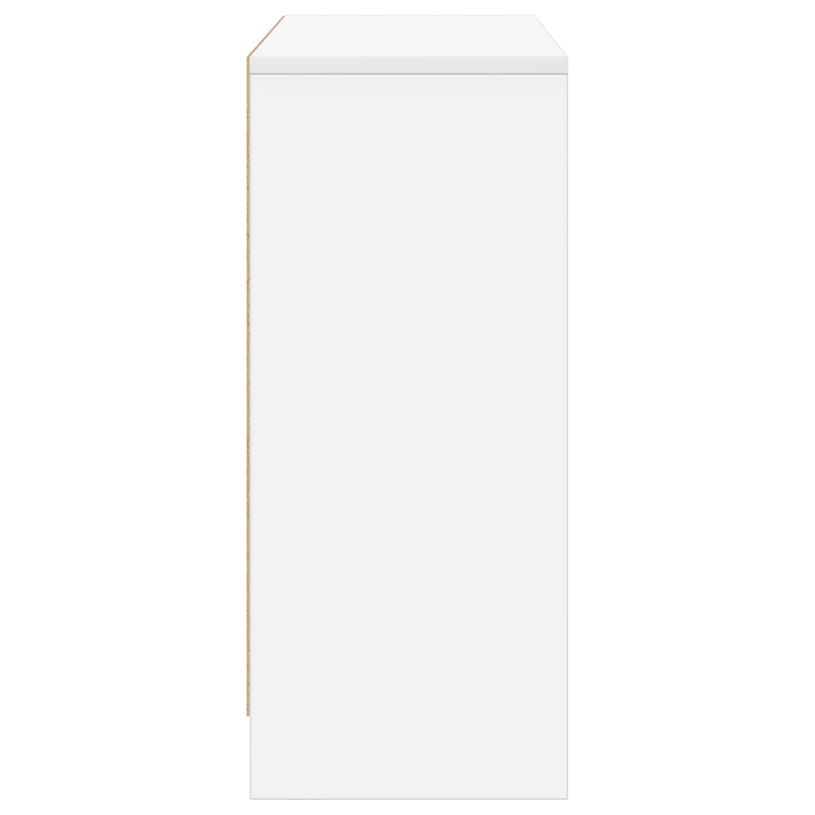 Kumode ar atvilktnēm Balta 88,5 x 27,5 x 63,5 cm