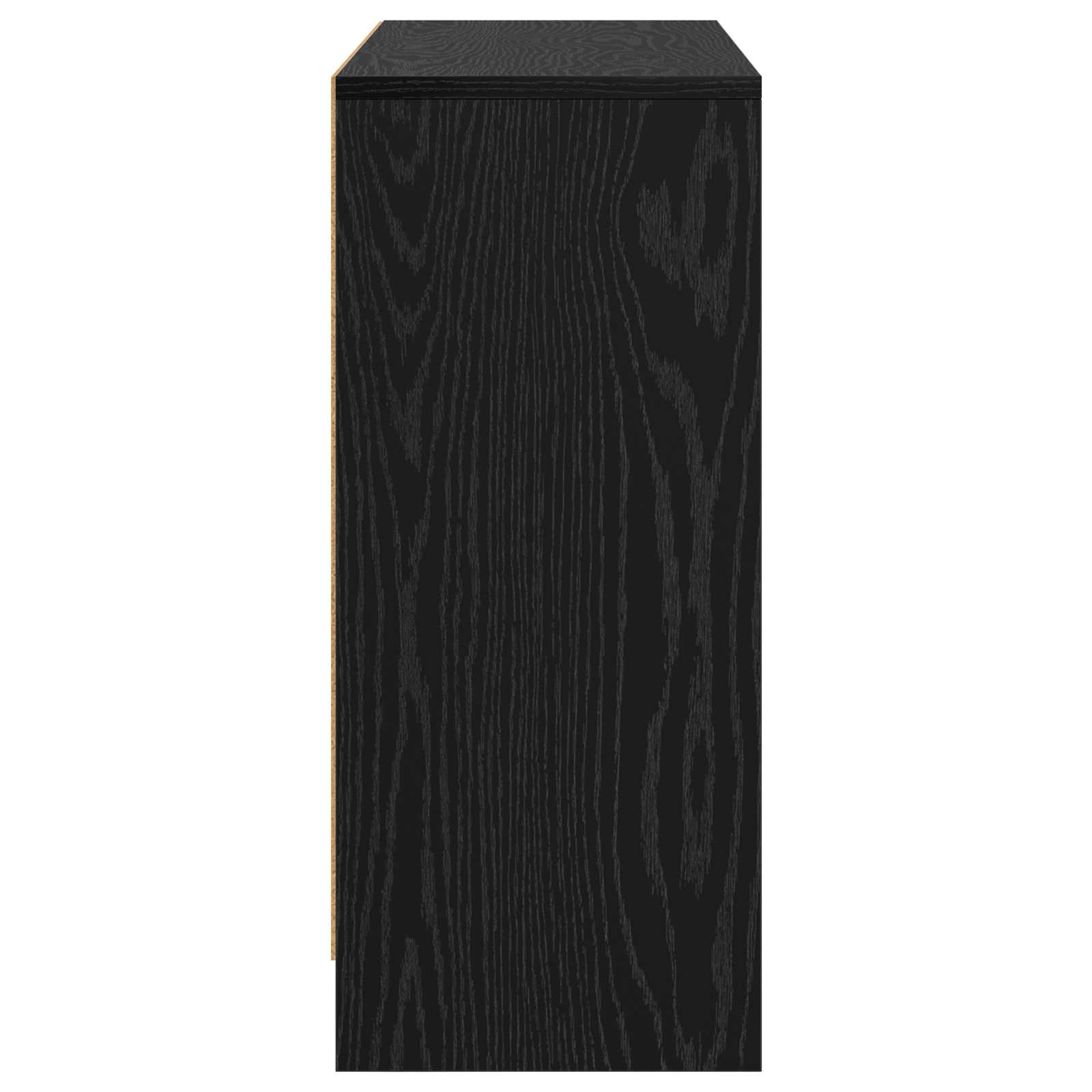 Kabalas su stalčių Juodas ąžuolas 88,5 x 27,5 x 63,5 cm