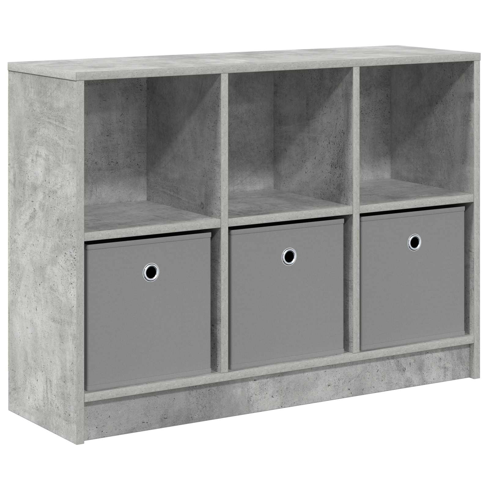 Kabalas su stalčių Betono pilka 88,5 x 27,5 x 63,5 cm