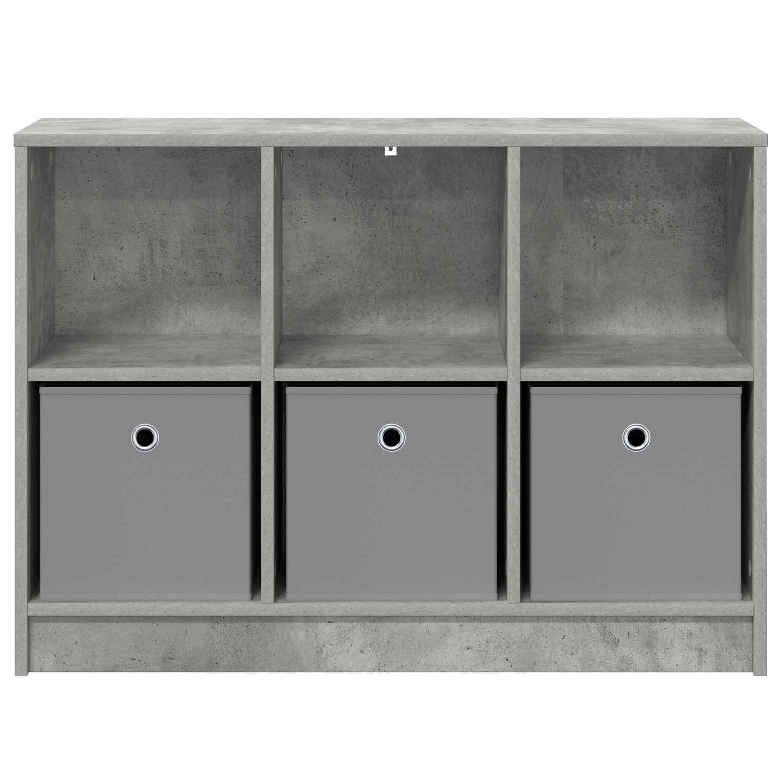 Kabalas su stalčių Betono pilka 88,5 x 27,5 x 63,5 cm