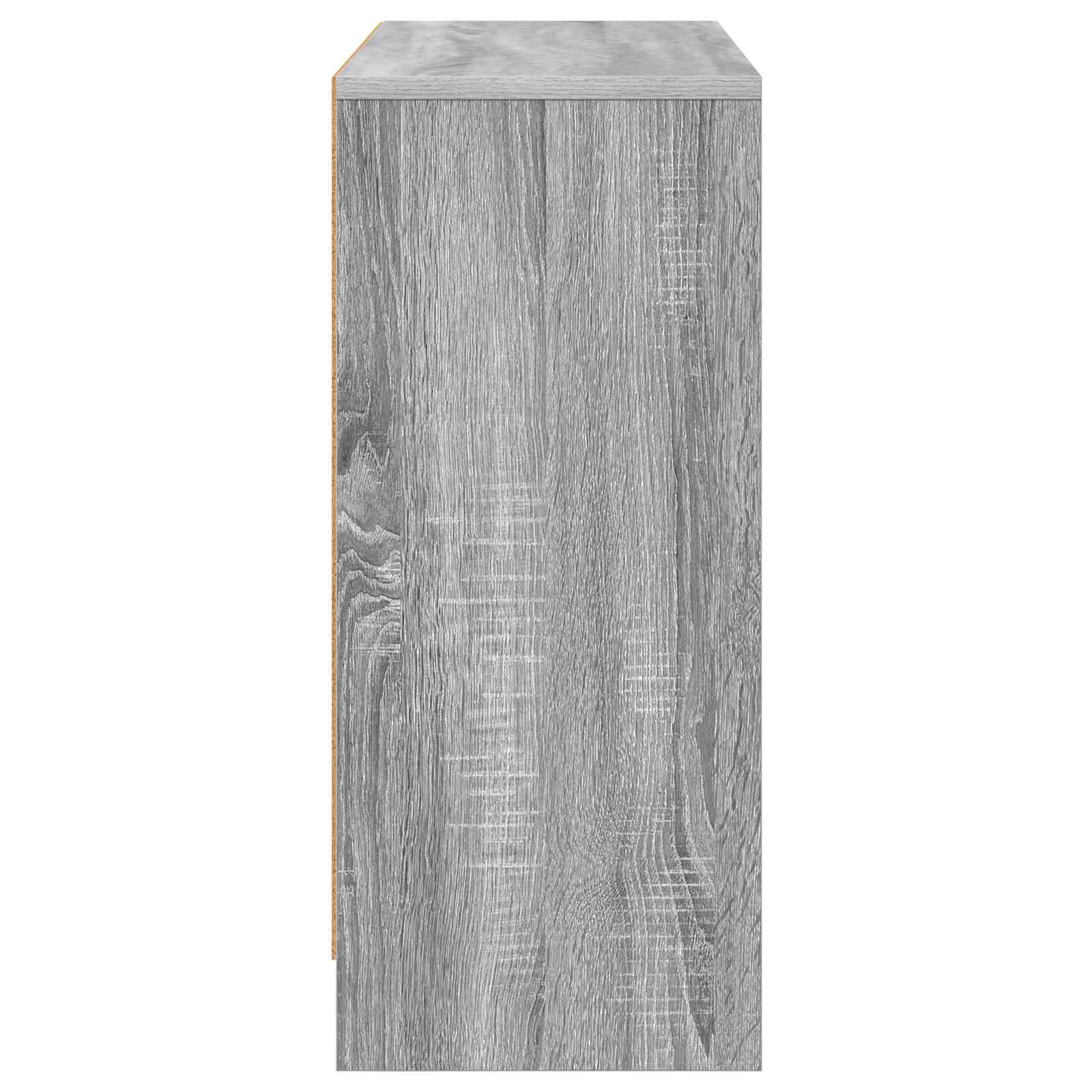 Kumode ar atvilktni Pelēks Sonoma 88,5 x 27,5 x 63,5 cm
