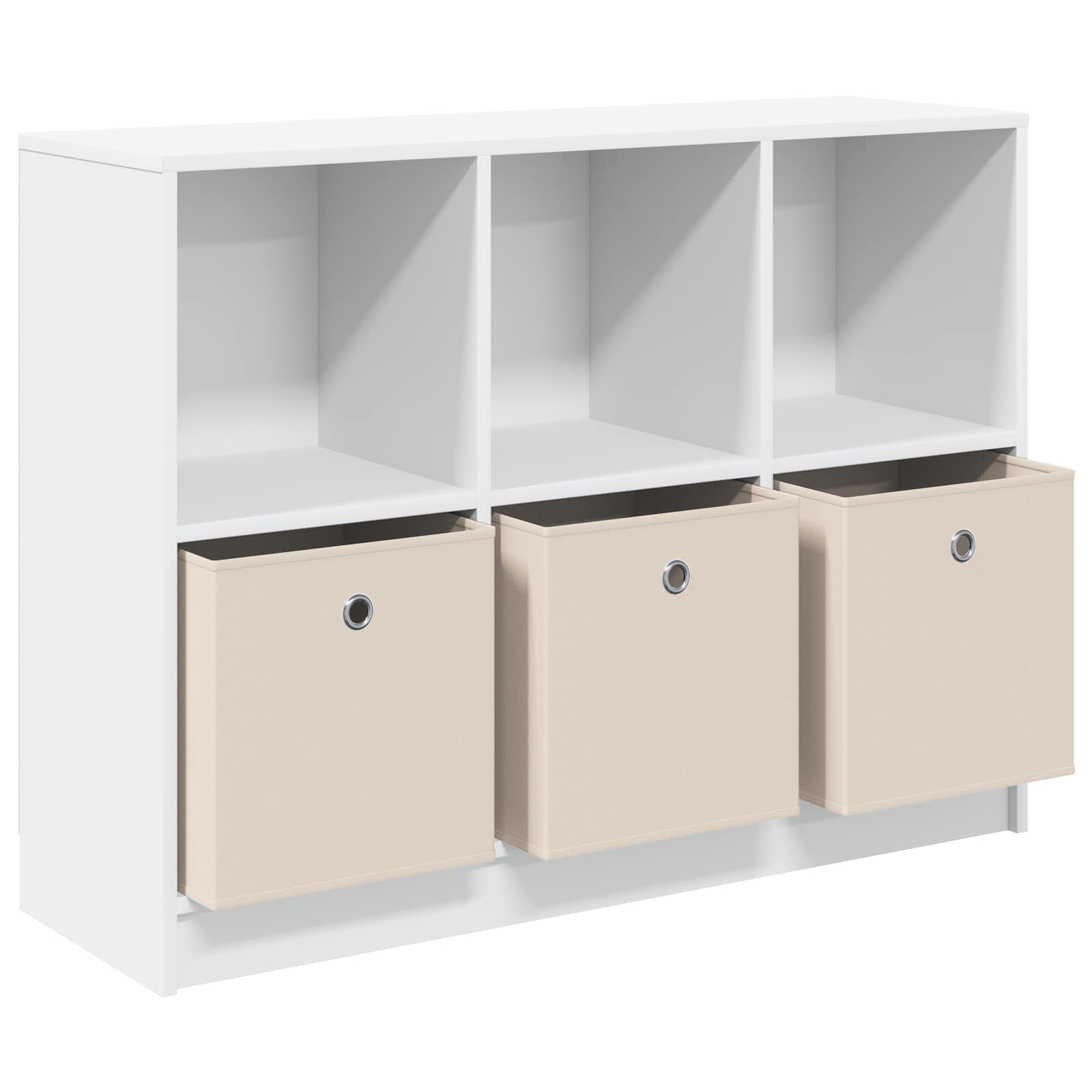 Konsole ar atvilktni Balts 102 x 32 x 73,5 cm