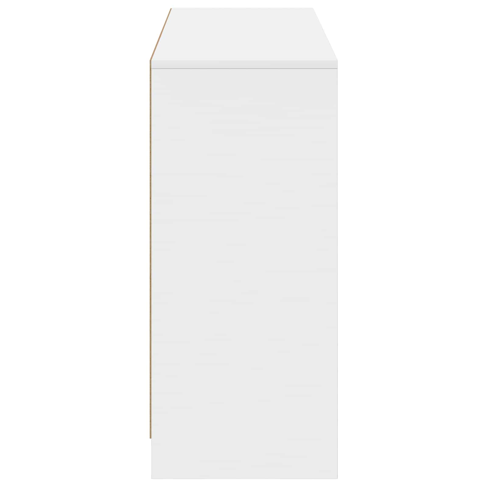 Konsole ar atvilktni Balts 102 x 32 x 73,5 cm