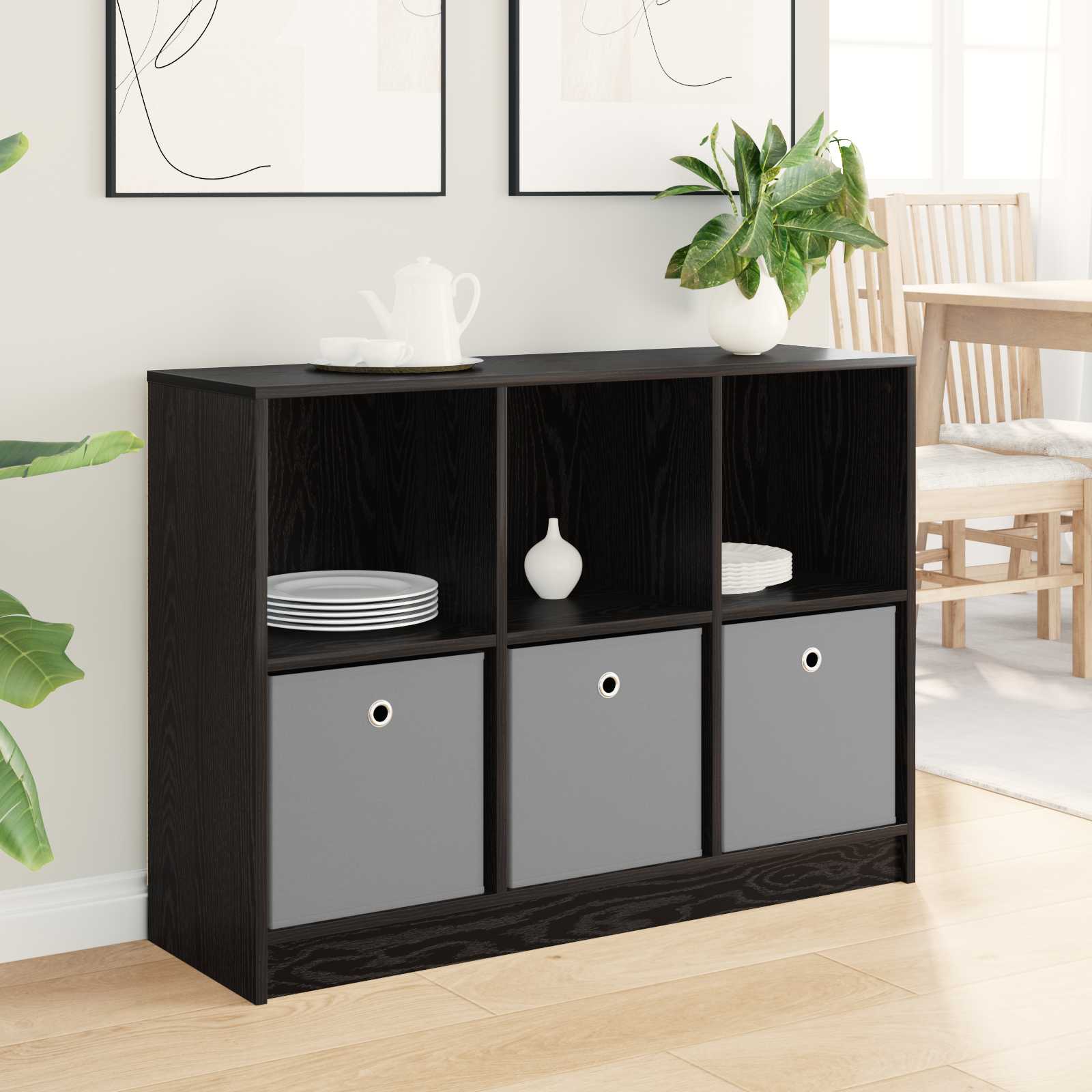 Konsoles galds ar atvilktnēm Melns ozols 102 x 32 x 73,5 cm