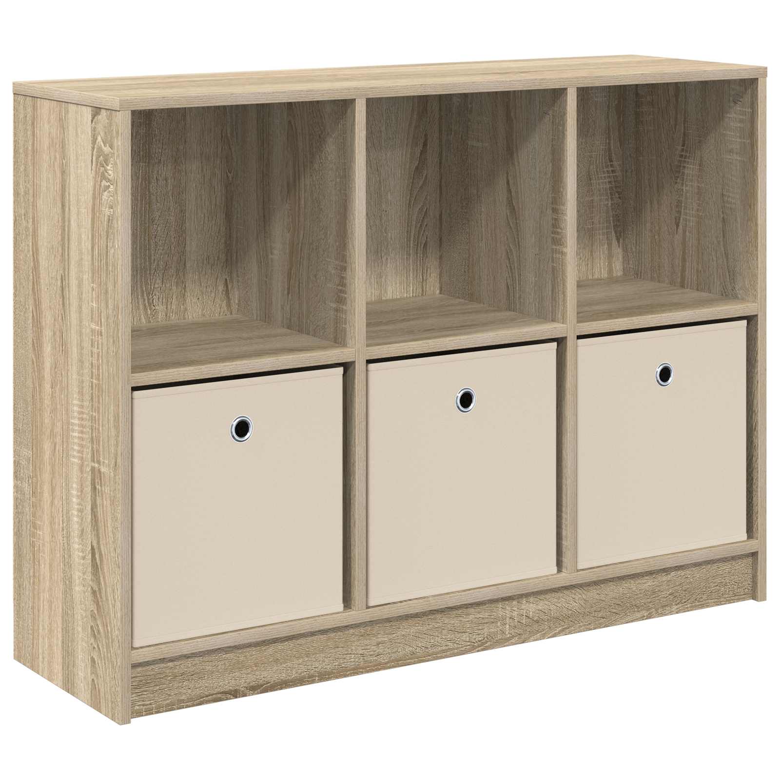 Kumode ar atvilktnēm Sonoma ozols 102 x 32 x 73,5 cm