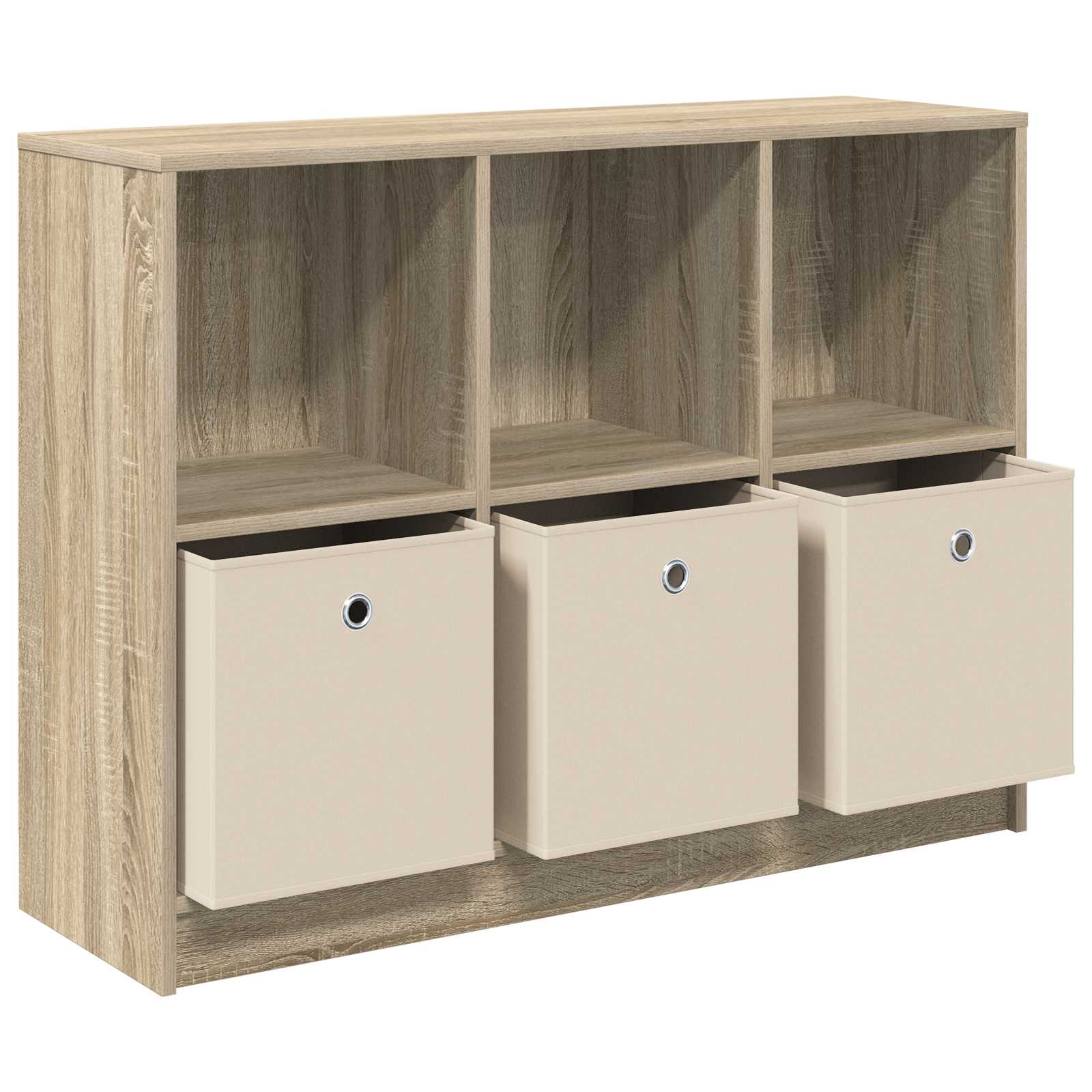 Kumode ar atvilktnēm Sonoma ozols 102 x 32 x 73,5 cm
