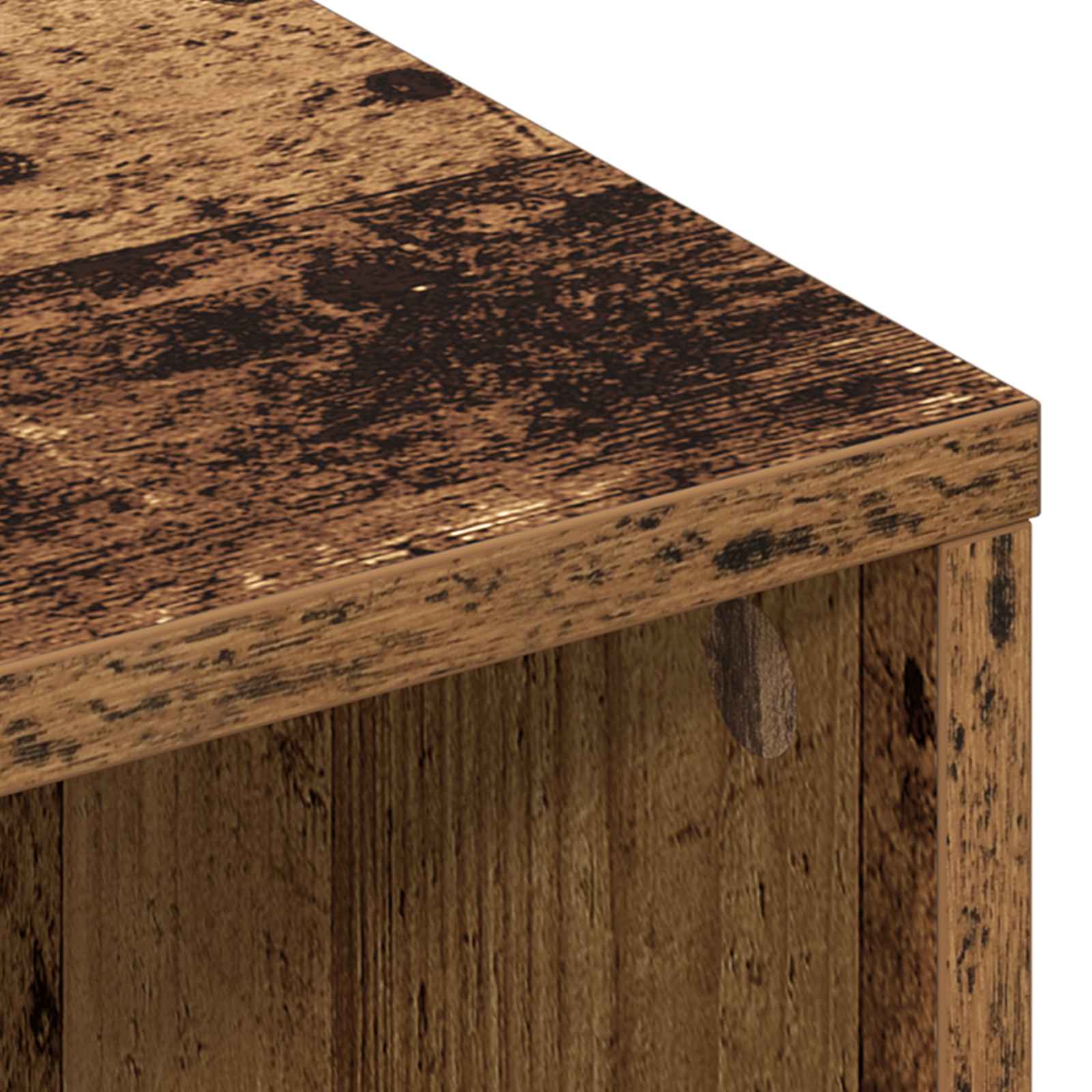 Kumode ar atvilktni, vecs koks, 102 x 32 x 73,5 cm