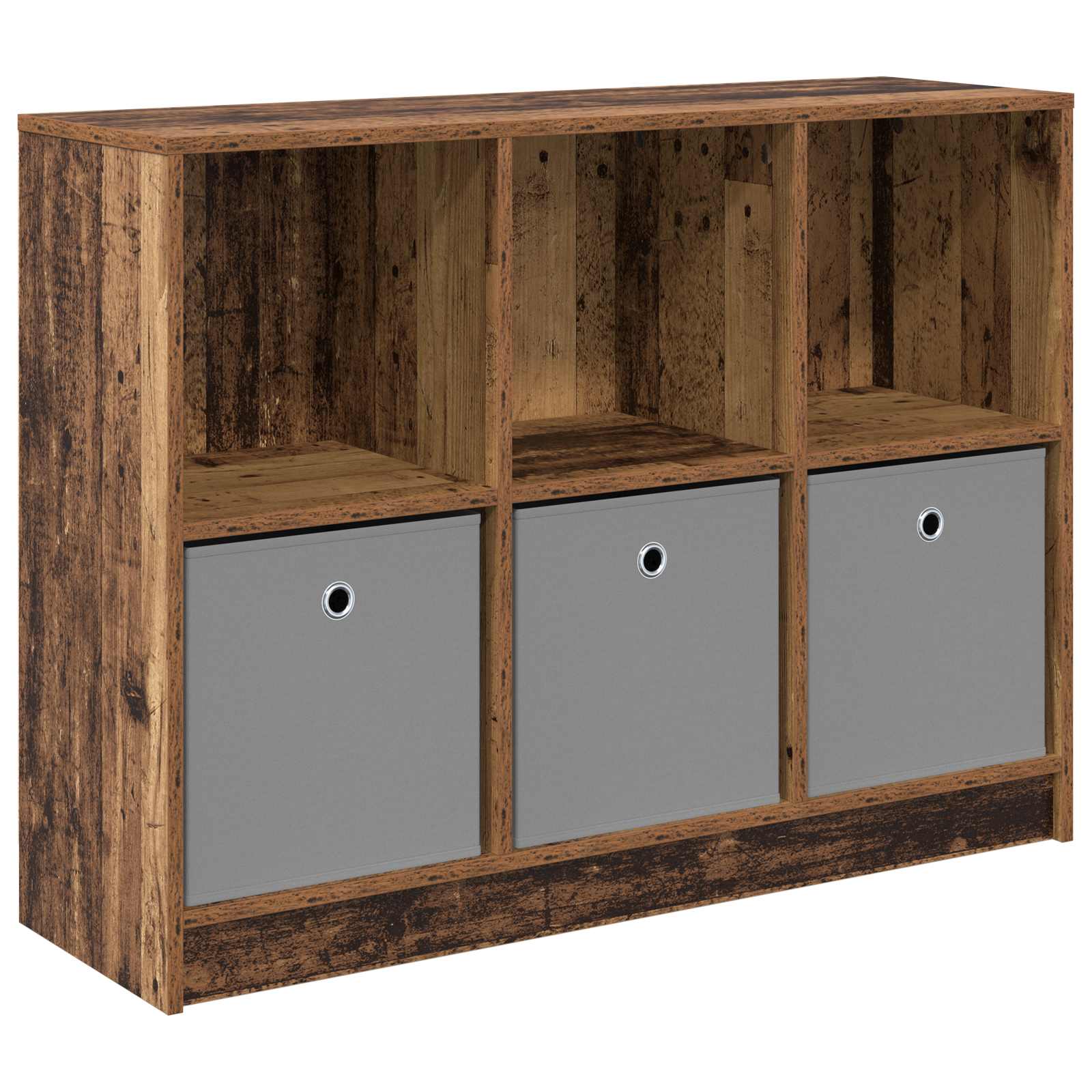 Kumode ar atvilktni, vecs koks, 102 x 32 x 73,5 cm