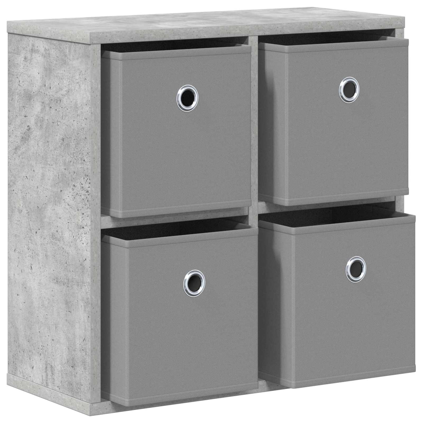 Kabalas su stalčių Betono pilka 49,5 x 22 x 47 cm