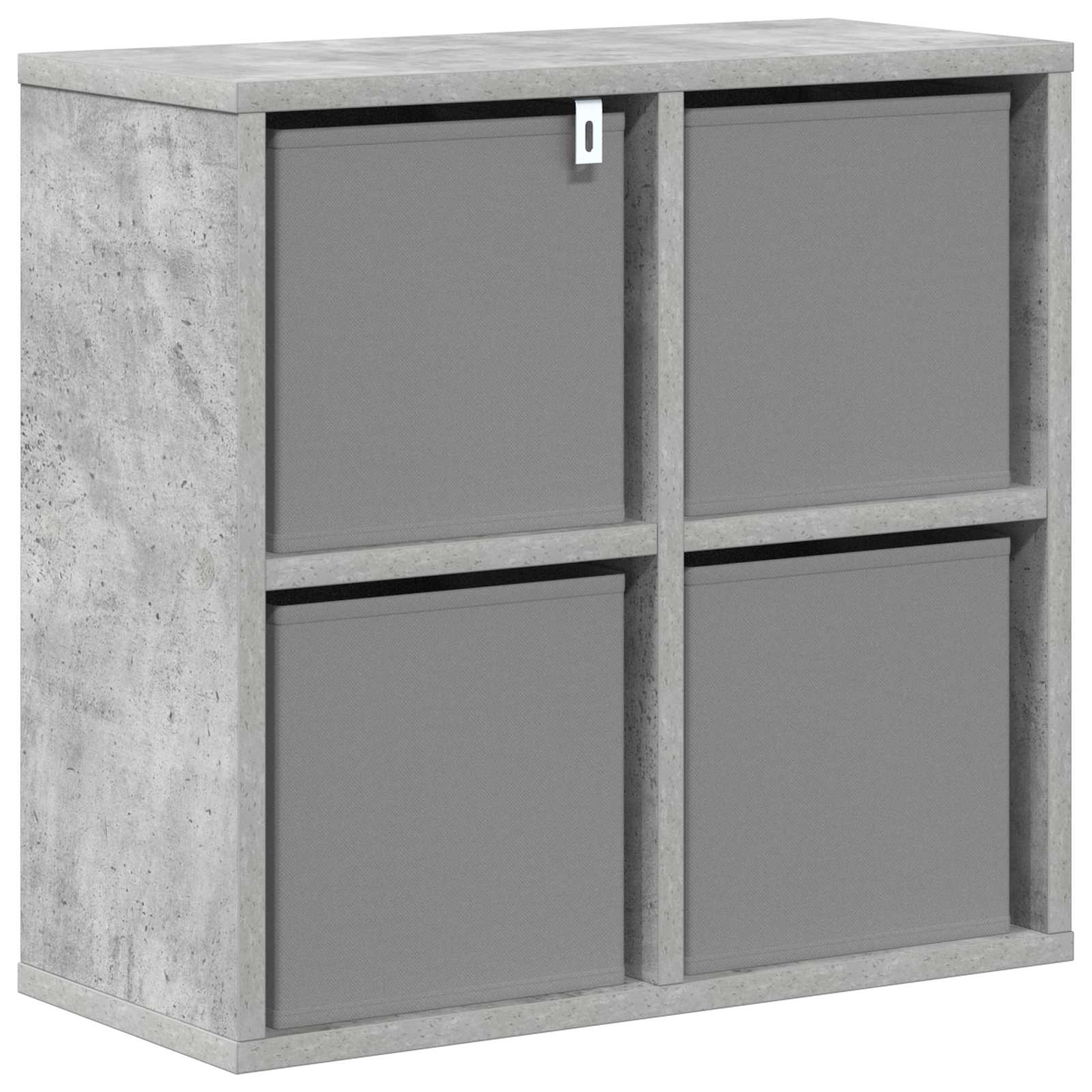 Kabalas su stalčių Betono pilka 49,5 x 22 x 47 cm