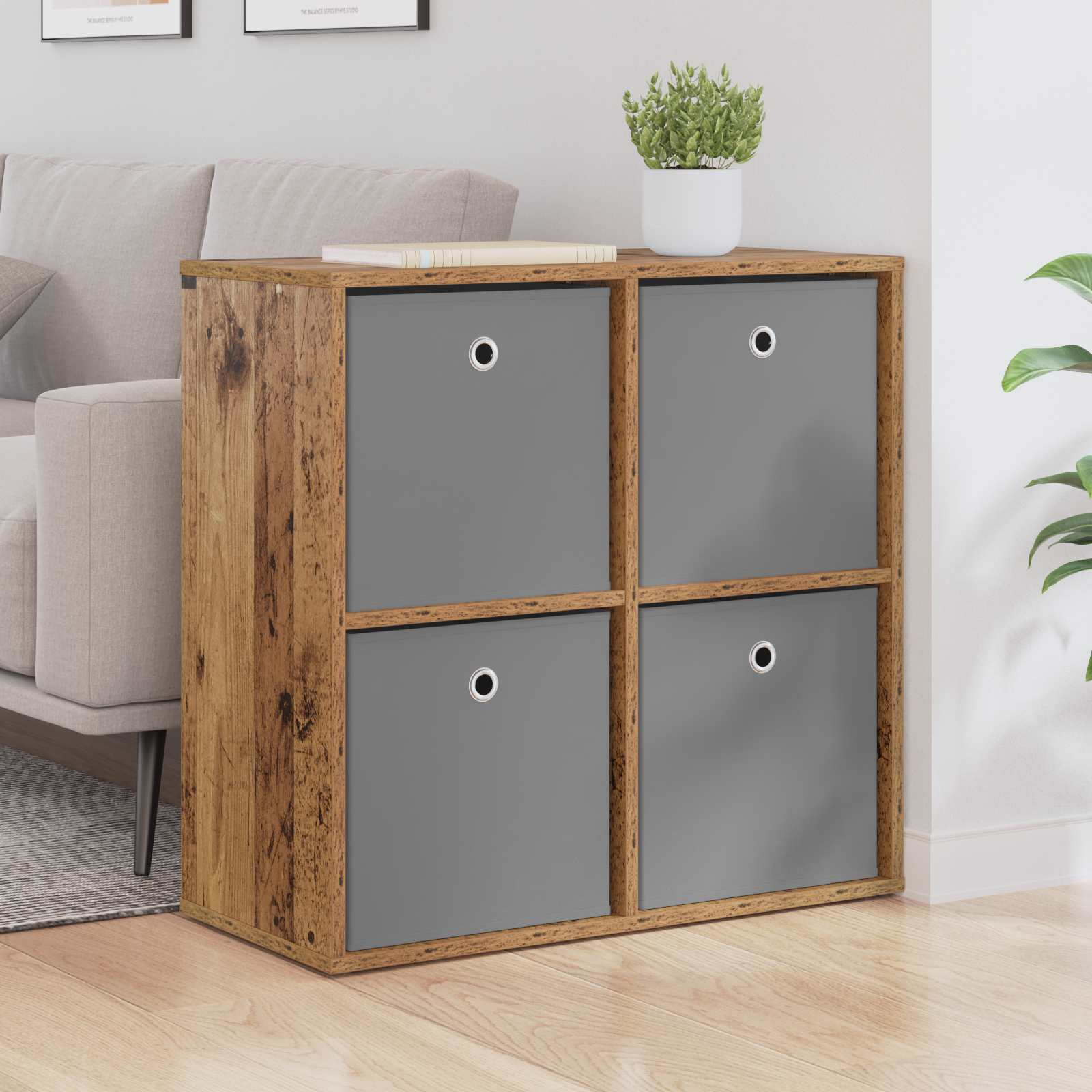 Skapis ar atvilktni Vecs koks 68,5 x 32 x 67 cm