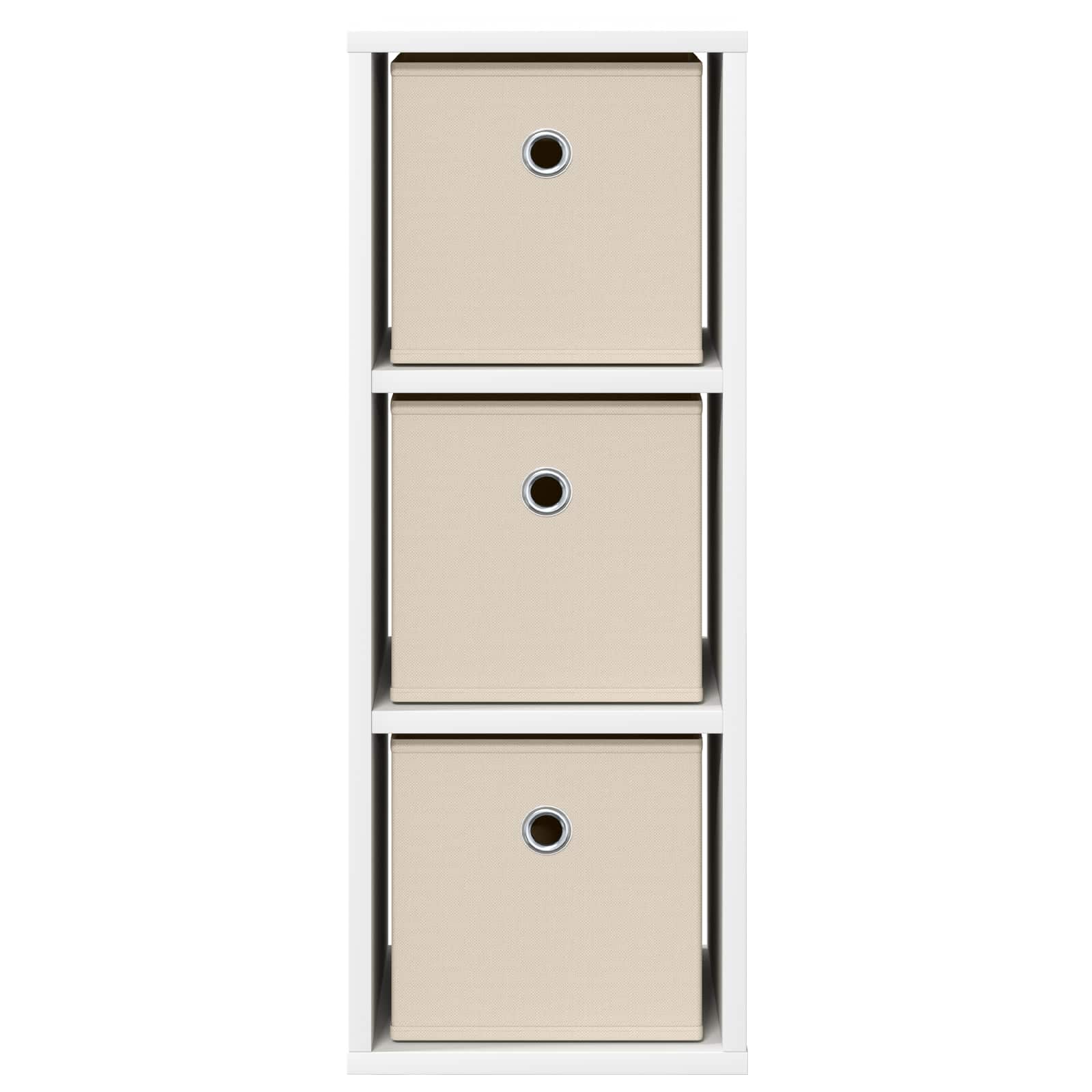 Kabalas su stalčių Balta 25,5 x 22 x 69,5 cm