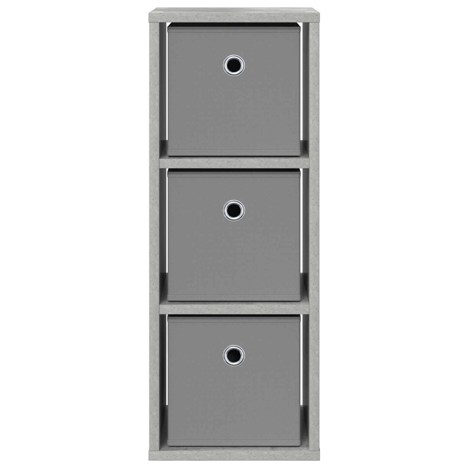 Kabalas su stalčių Betono pilka 25,5 x 22 x 69,5 cm