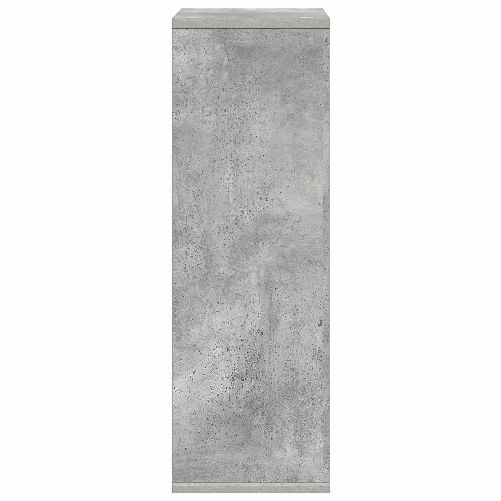 Kabalas su stalčių Betono pilka 25,5 x 22 x 69,5 cm