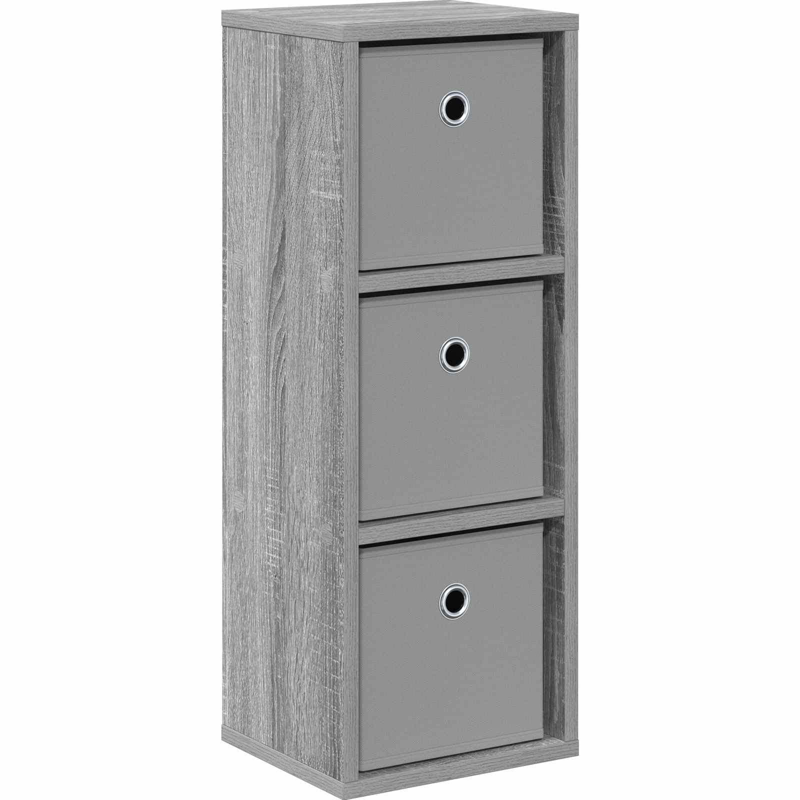 Kumode ar atvilktni Pelēka Sonoma 25,5 x 22 x 69,5 cm