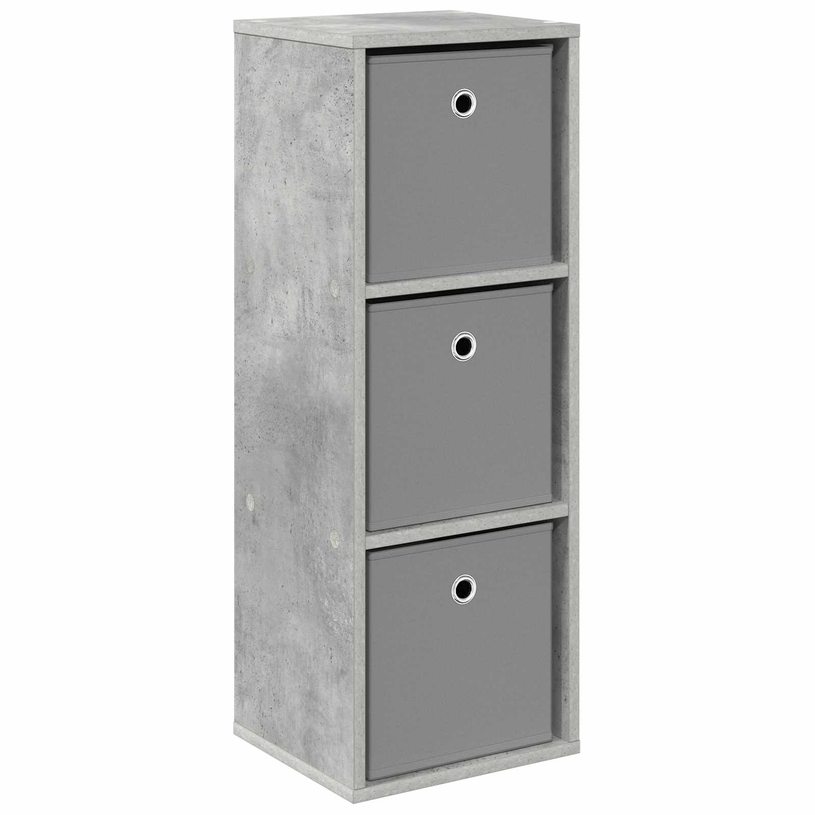 Kabalas su stalčių Betono pilka 30,5 x 27 x 84,5 cm
